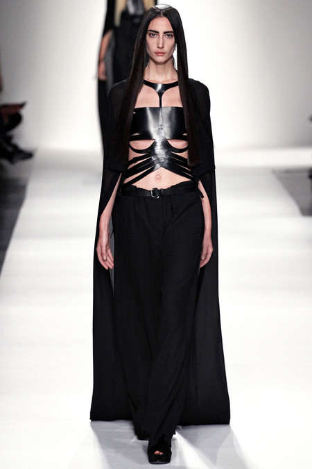 Ann Demeulemeester Spring 2013 Leather Bondage Harness