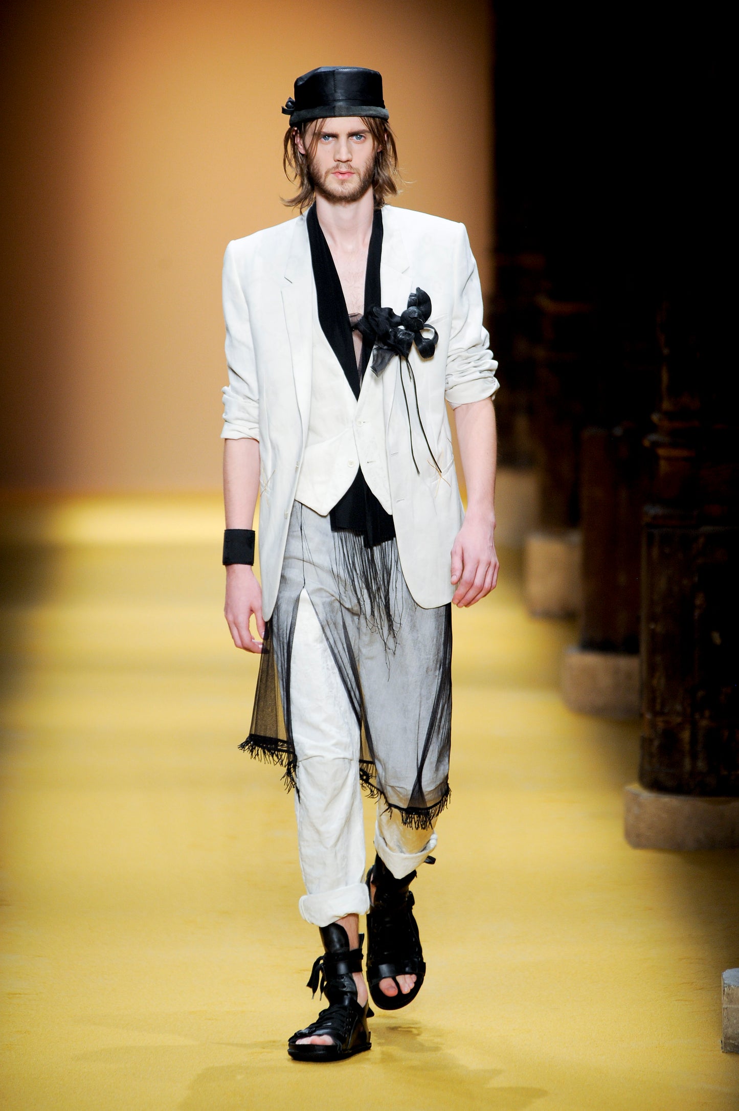Ann Demeulemeester Spring 2012 Elongated Blazer