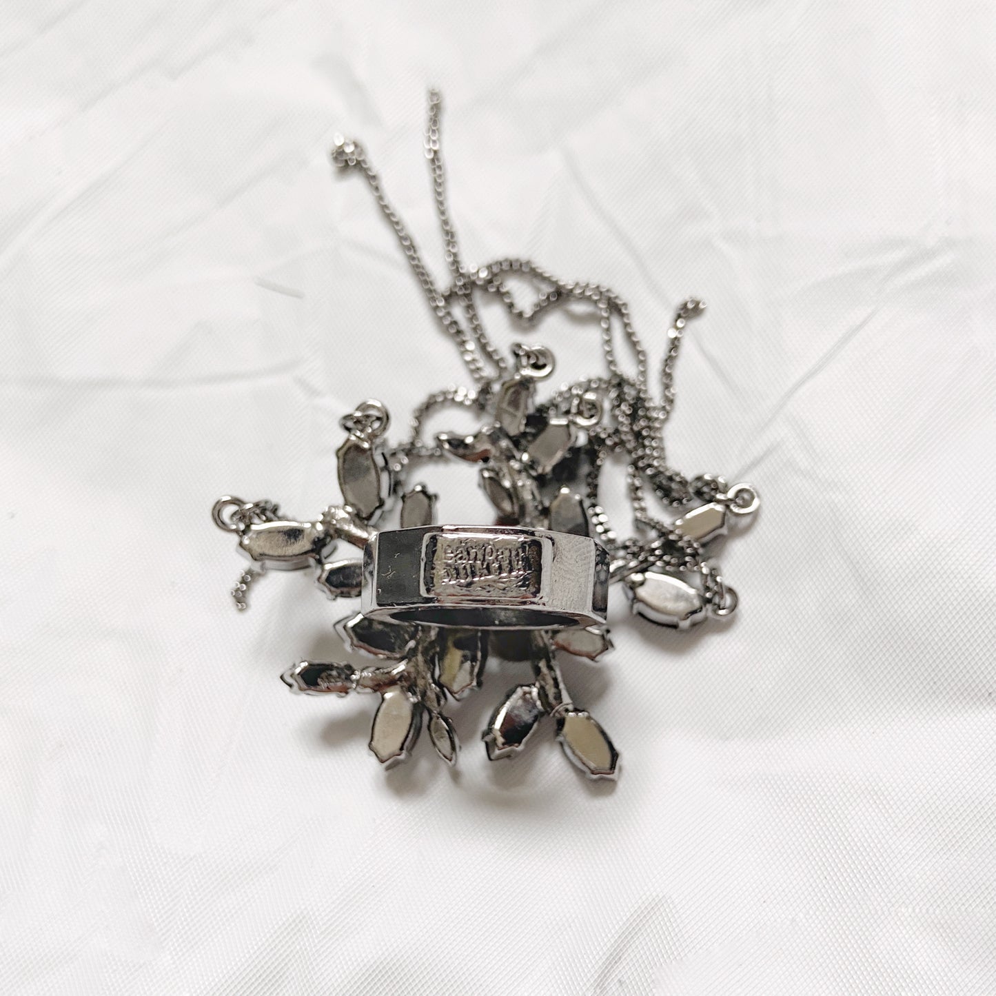 Jean paul Gaultier Chains Leaves Bead Ring