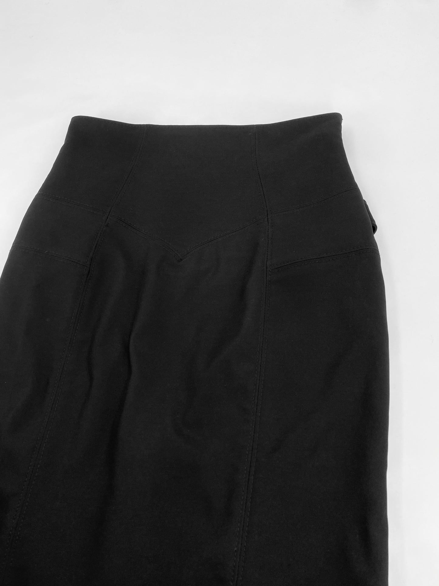 Gucci Fall 2003 Tom Ford Epaulettes Military Jacket Ruched Pencil Skirt Suit Set 38