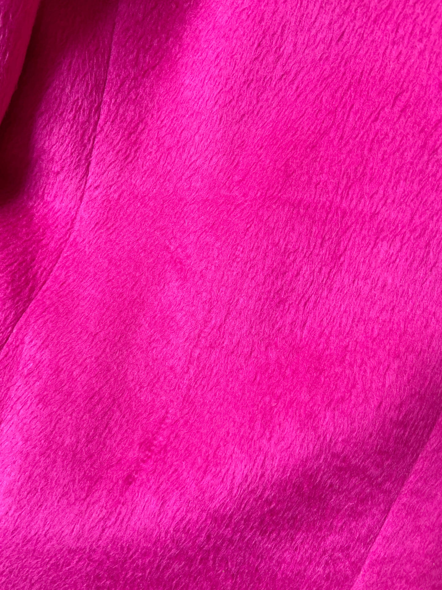 Helmut Lang Fall 2000 Fuchsia Silk Coat 40