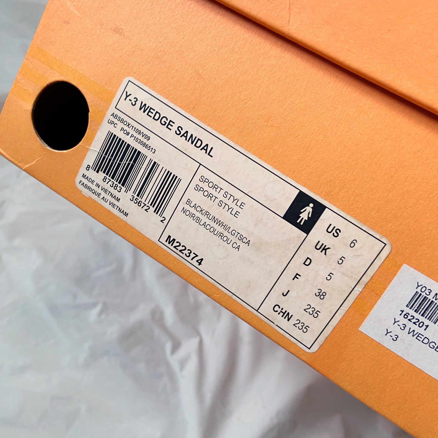 Y-3 Spring 2014 Yohji Yamamoto X Adidas “Hi! My Name Is YOHJI” Geta Platform Wedge Sandals