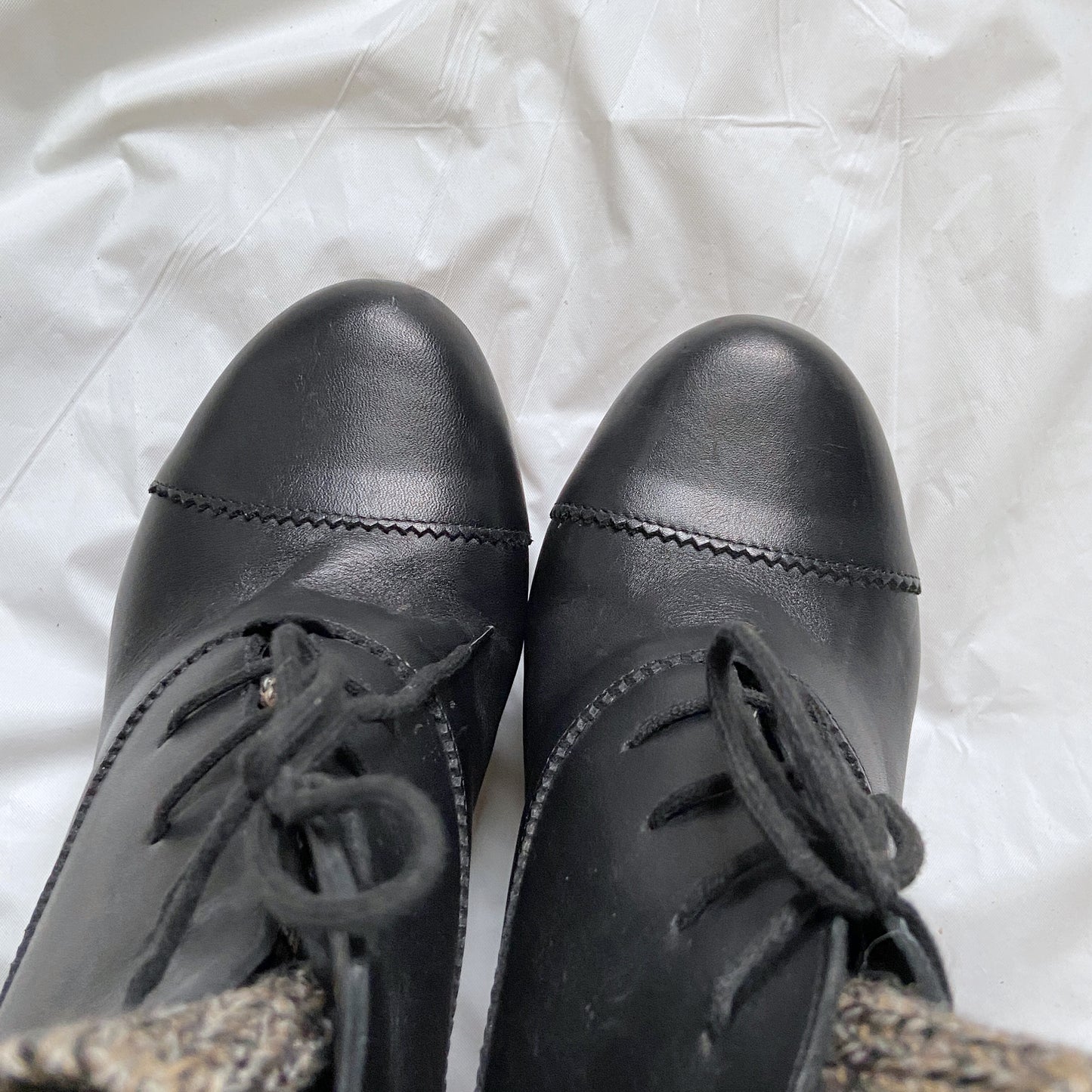 Chloé Phoebe Philo High Heeled Platform Boots with Knitted Cover