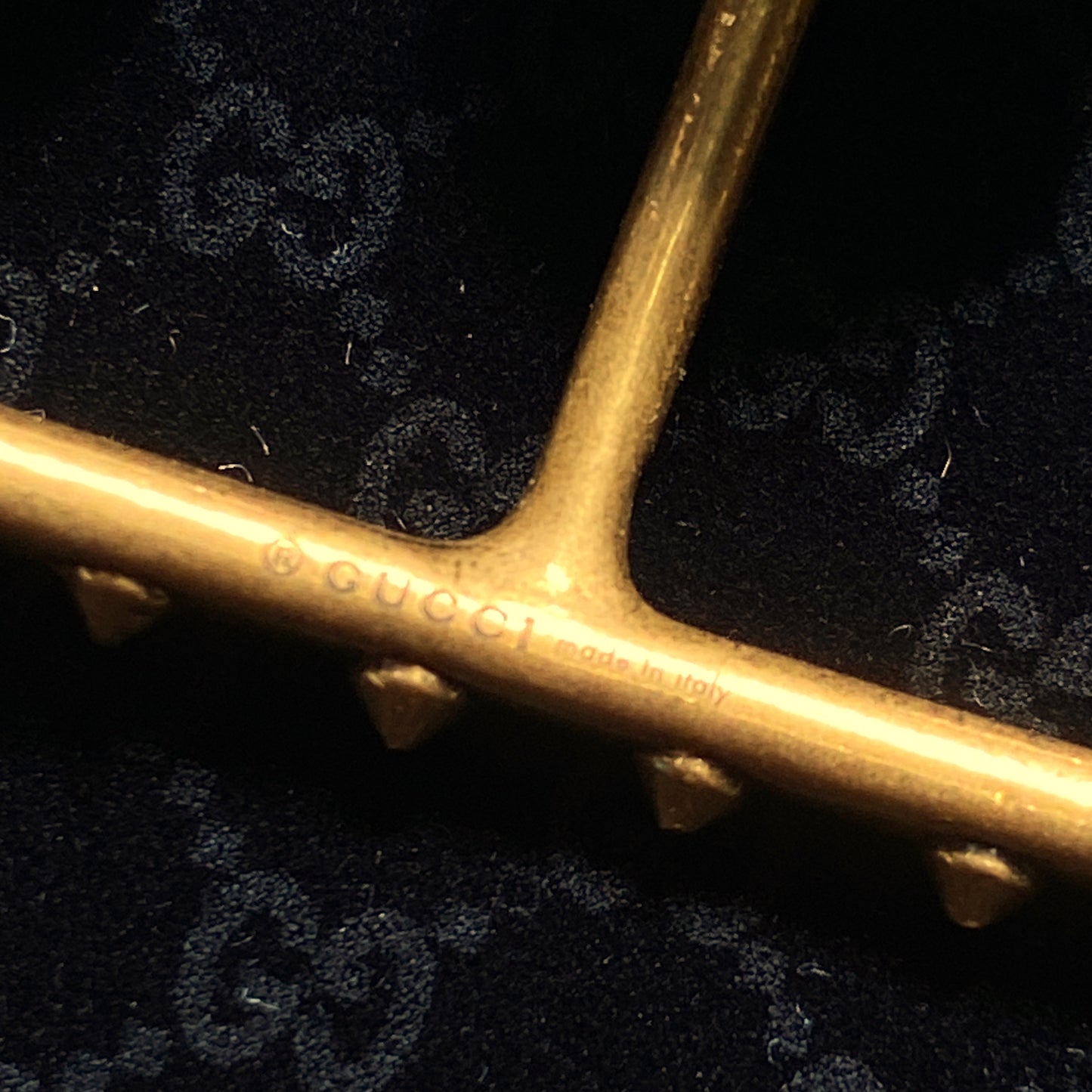 Gucci Gold Tiger Knuckle Rings