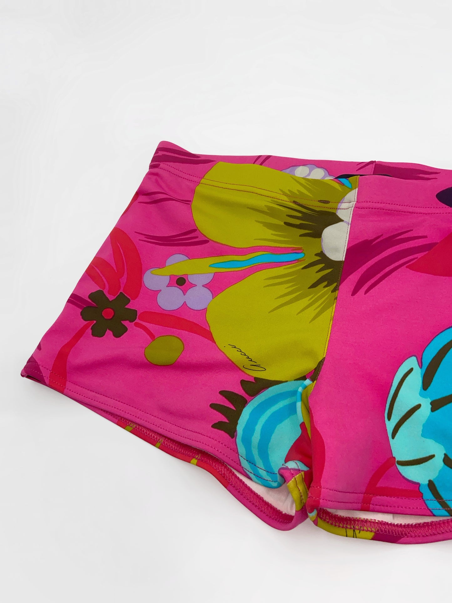 BWNT Gucci Spring 1999 Tom Ford Pink Floral Briefs S