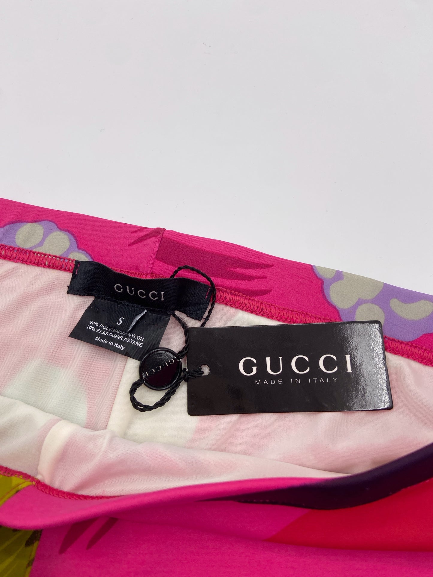 BWNT Gucci Spring 1999 Tom Ford Pink Floral Briefs S