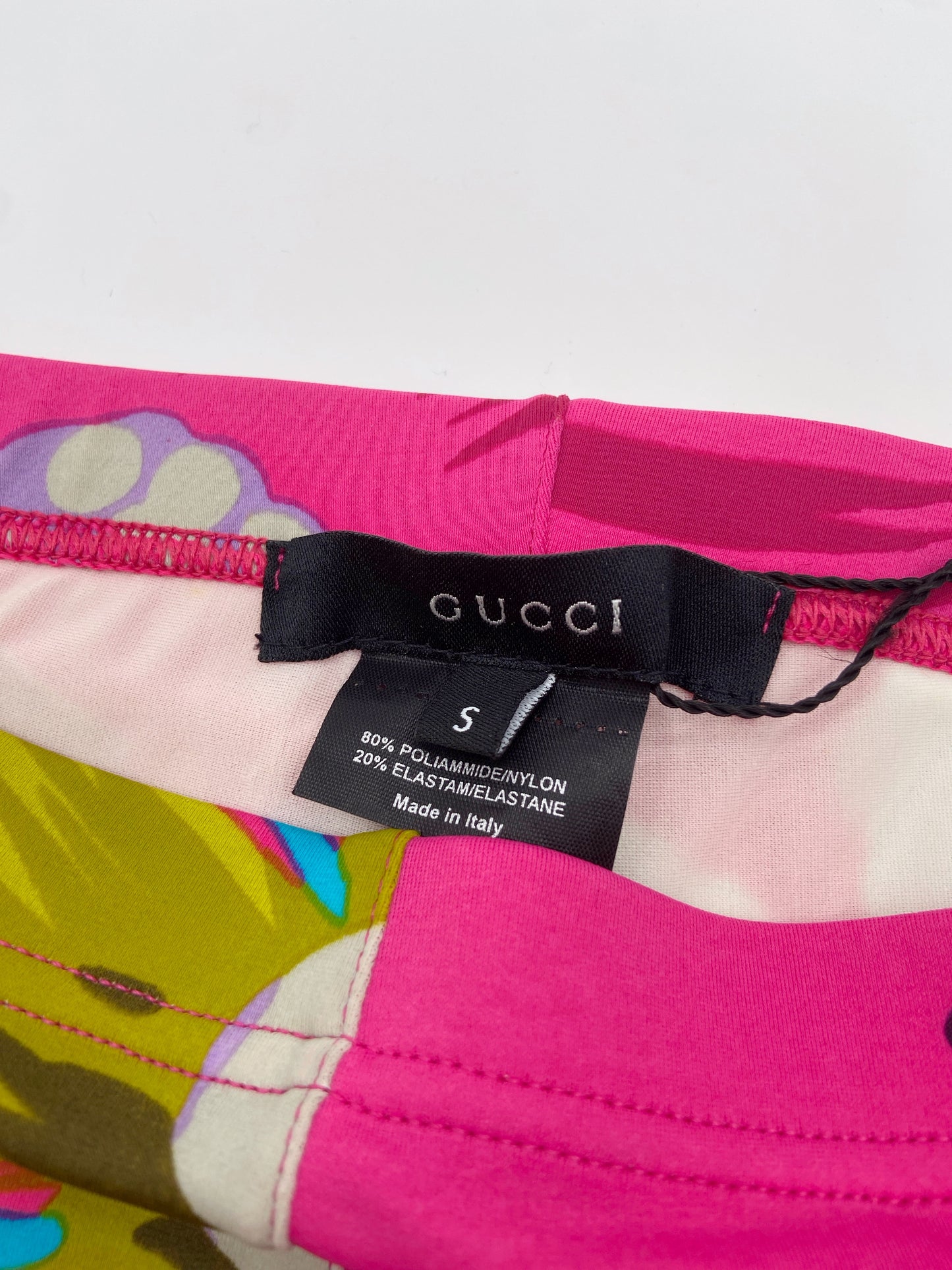 BWNT Gucci Spring 1999 Tom Ford Pink Floral Briefs S