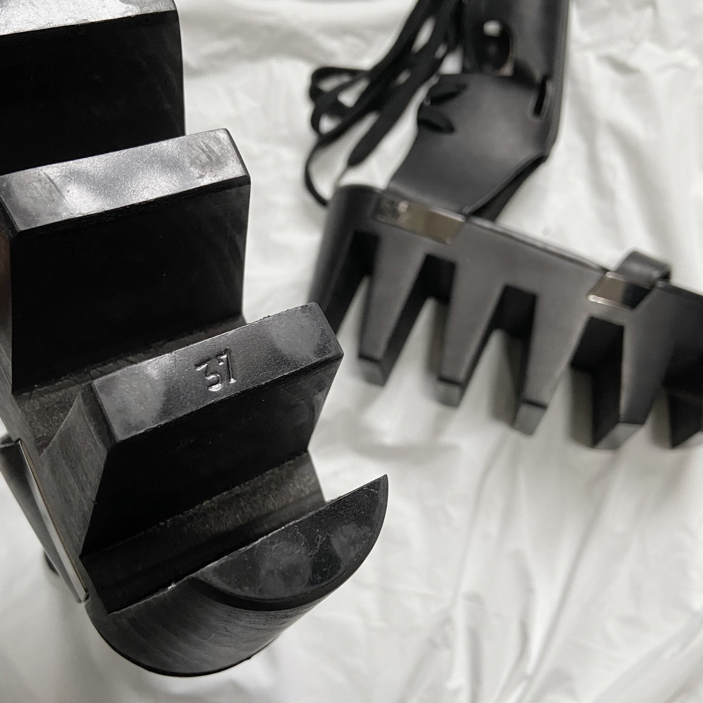 Rick Owens spring 2015 Faun Platform Geta Clog Sandal Boot 37