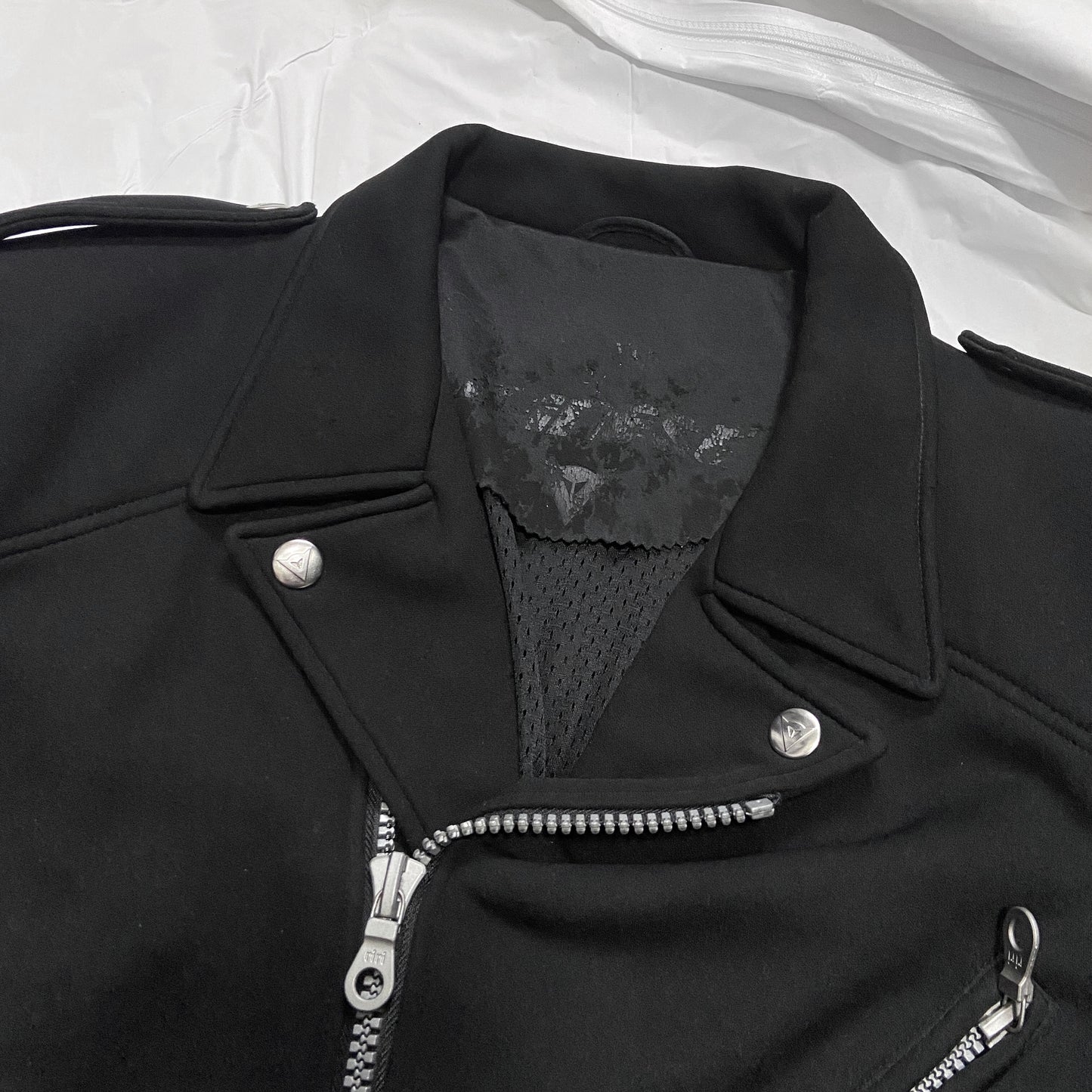 Yohji Yamamoto 2004 Daniese Polyester Biker Jacket