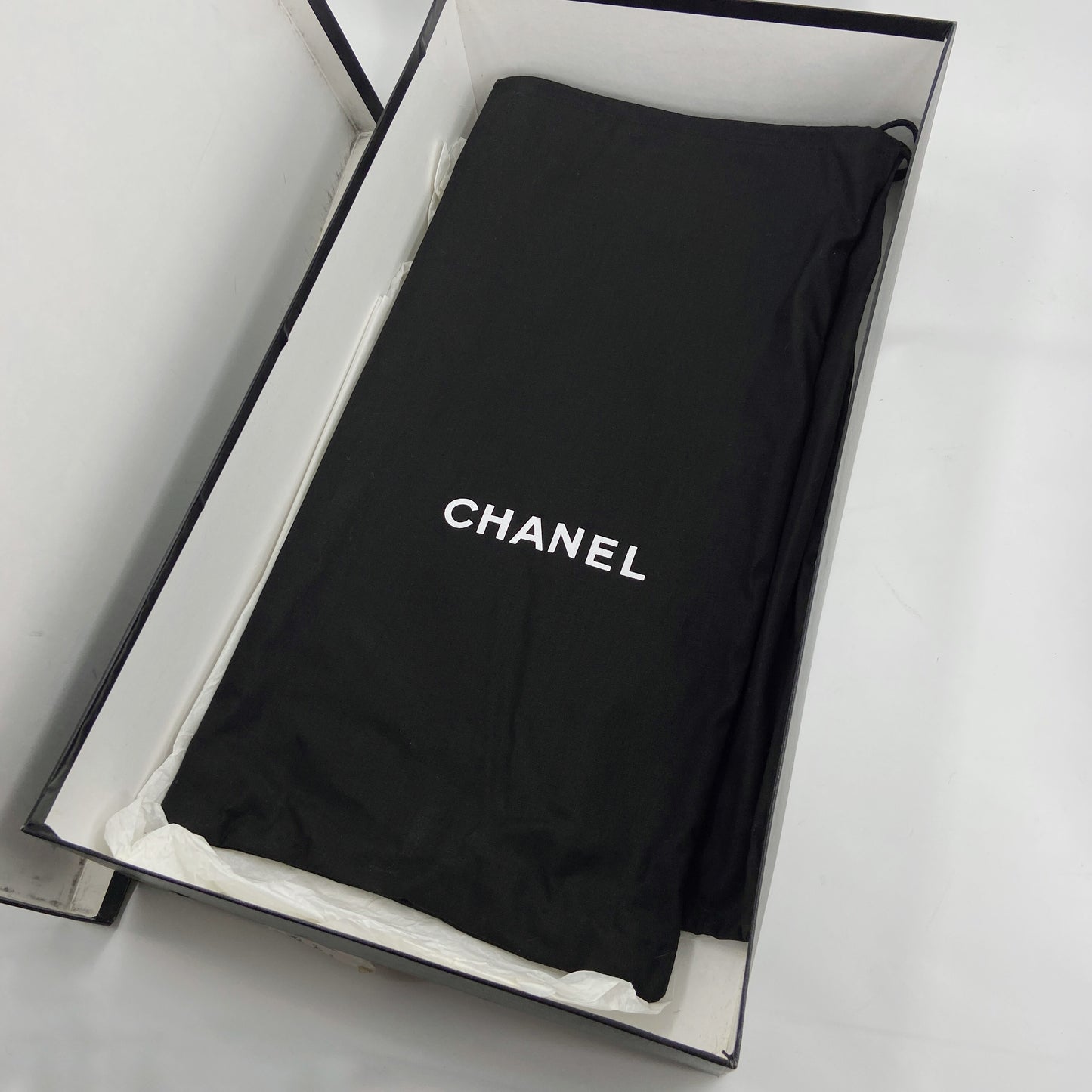 Chanel Fall 2006 Karl Lagerfeld Shearling Lambskin Wedge Long Boot 38