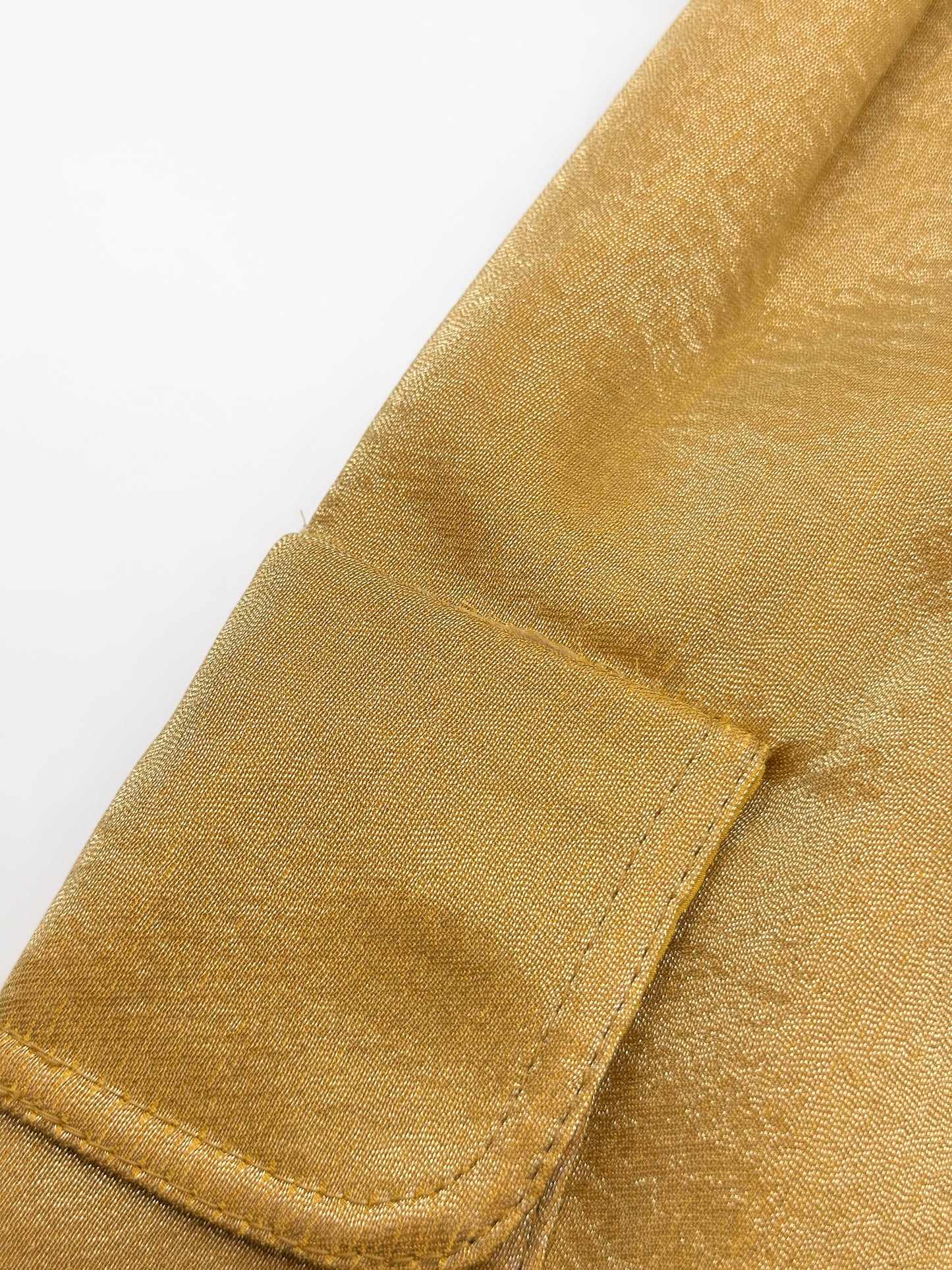 Gianni Versace Fall 1994 Faux Leopard Fur Mini Dress 38