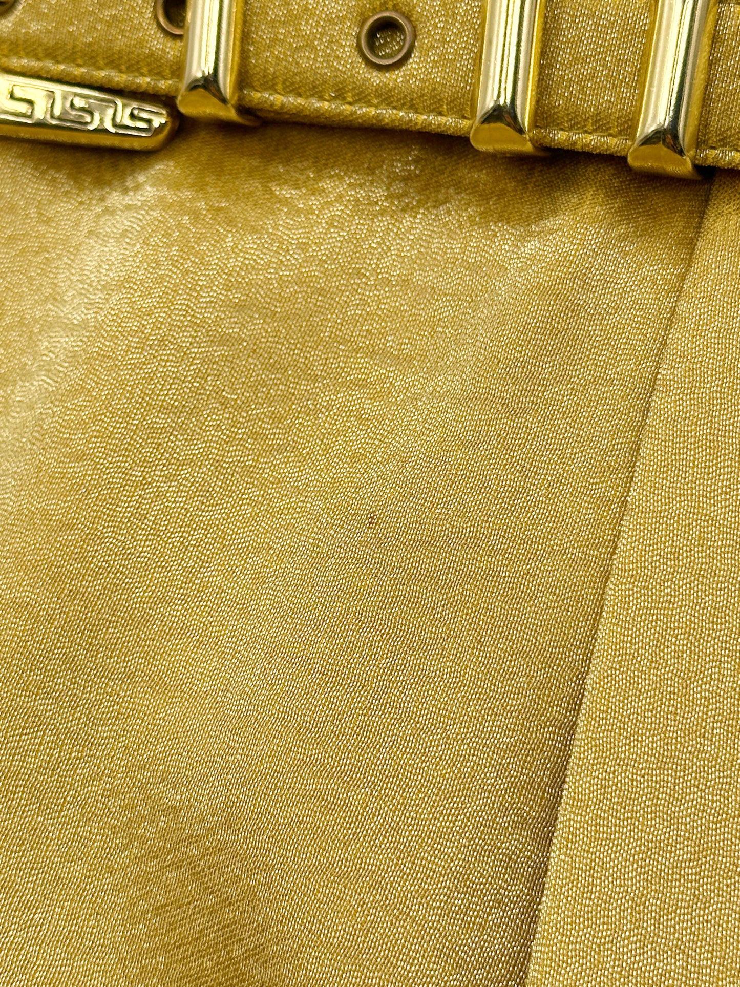 Gianni Versace Fall 1994 Faux Leopard Fur Mini Dress 38