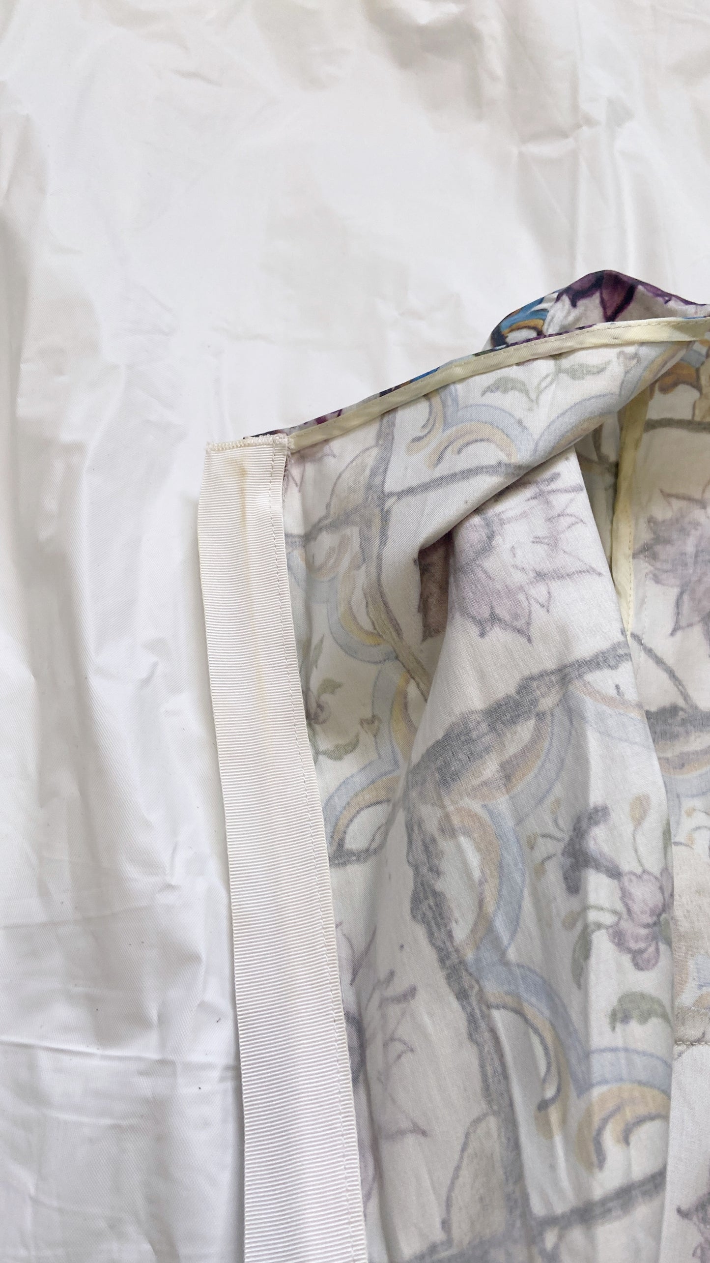 Prada Spring 2011 Floral Ceramic Plate Cinched Dress