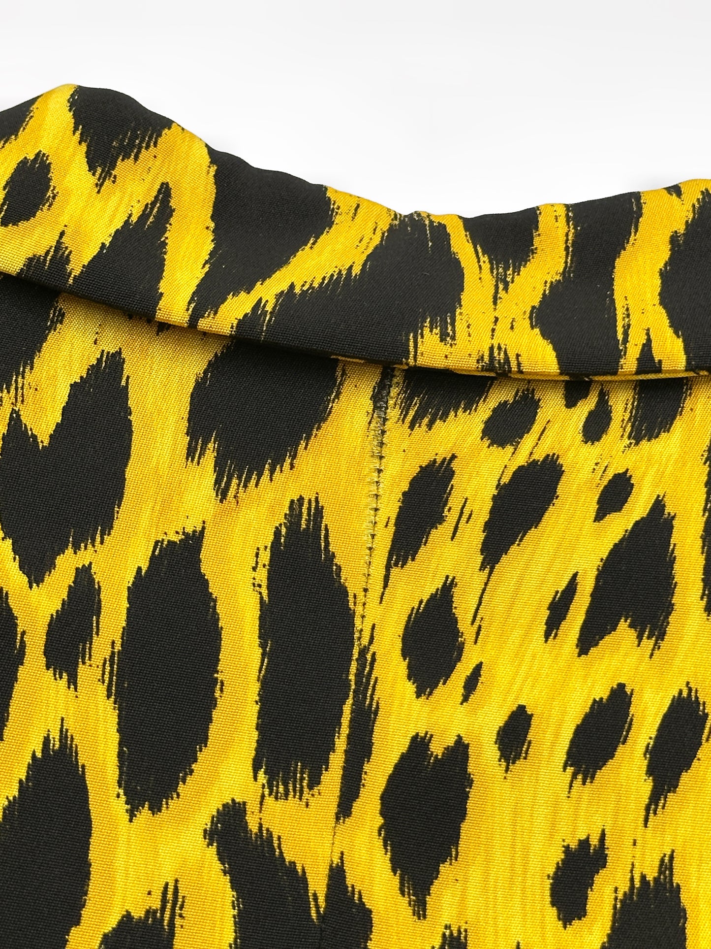 MONUMENTAL Gianni Versace Spring 1992 ANIMALIER Runway Leopard Print Silk Blazer Skirt Set 42