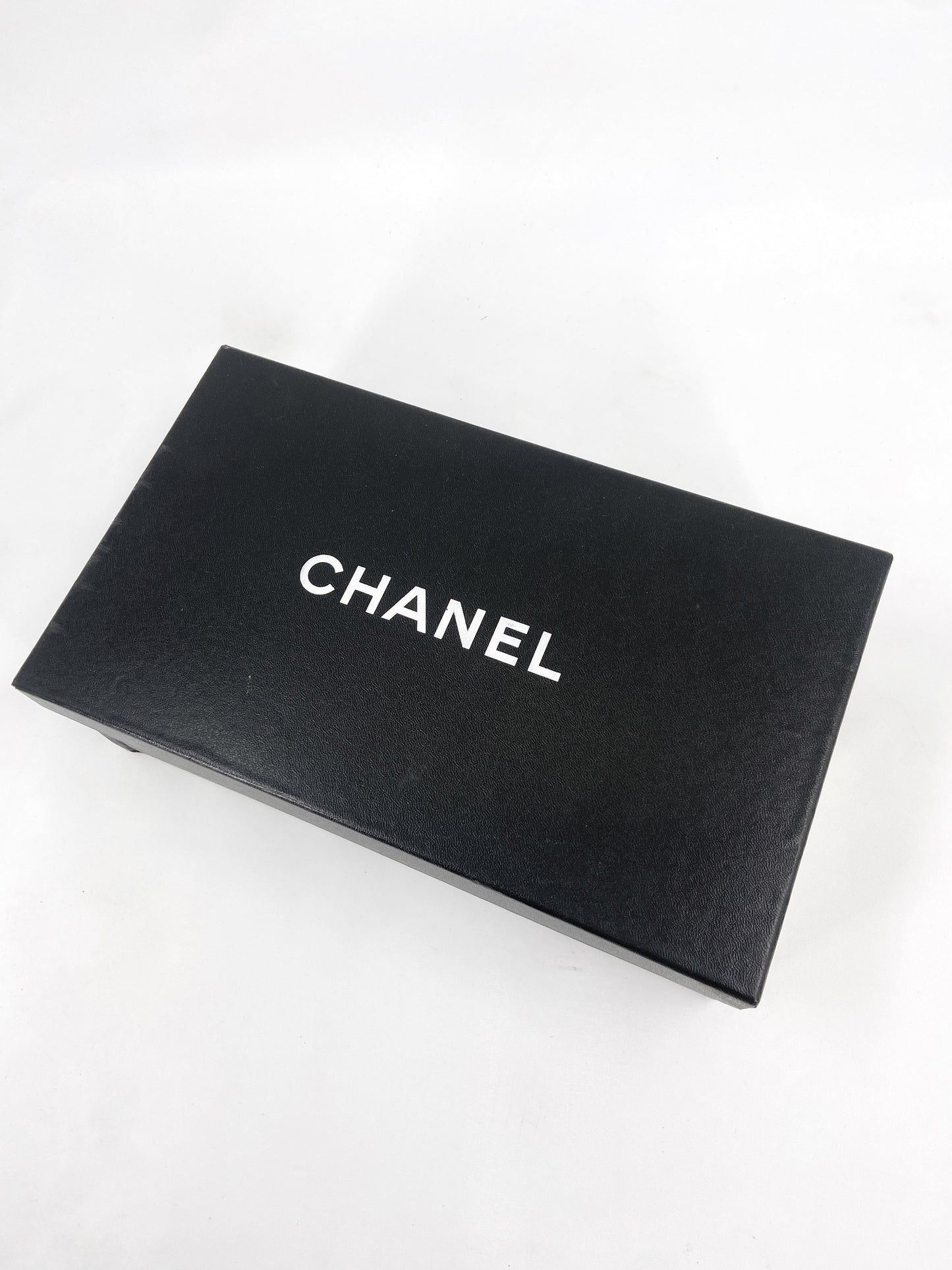 Chanel 1995 Karl Lagerfeld Checkered Ribbon Mules Heels 38.5