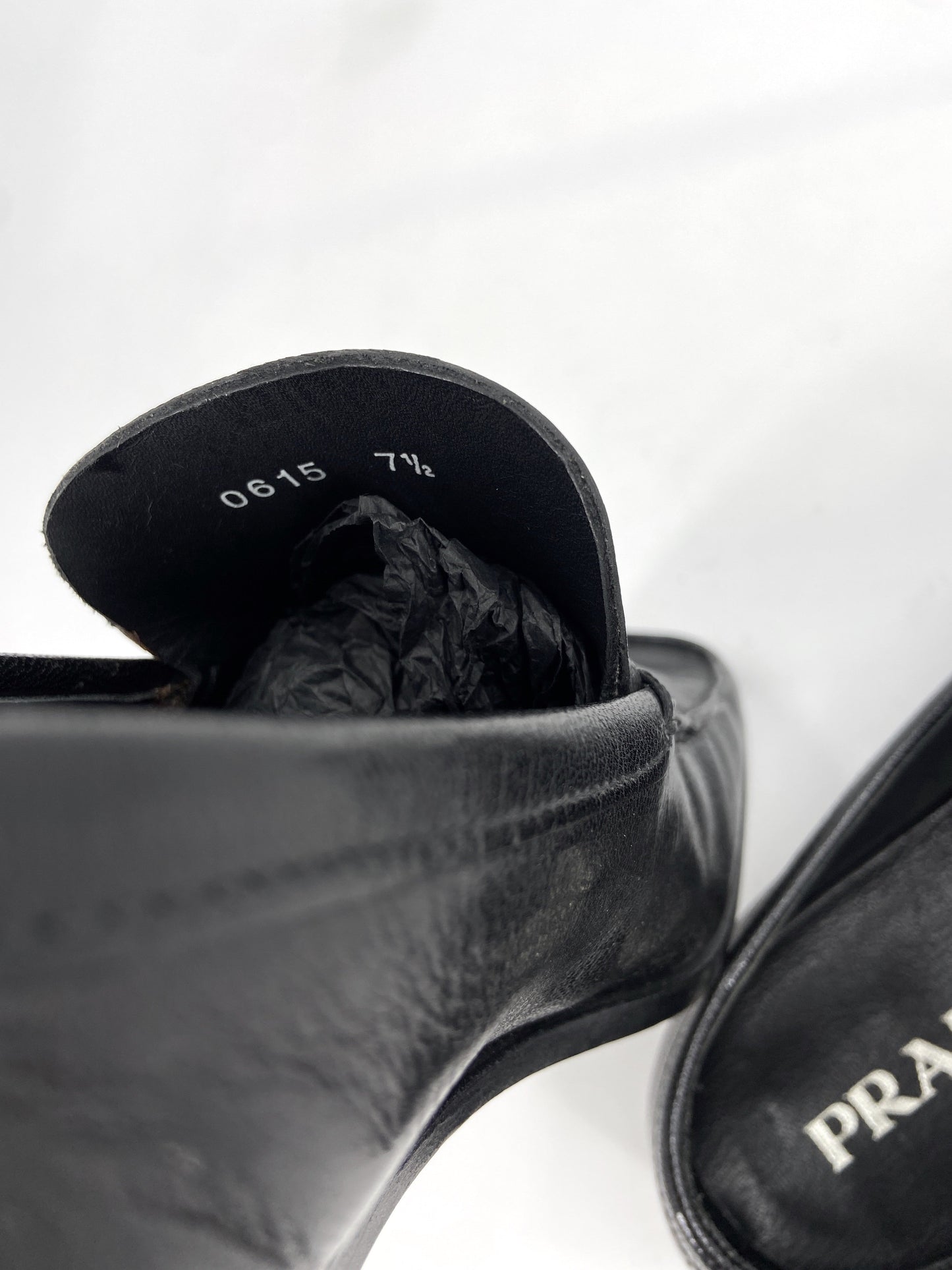 Prada Vintage Leather Loafers 41.5