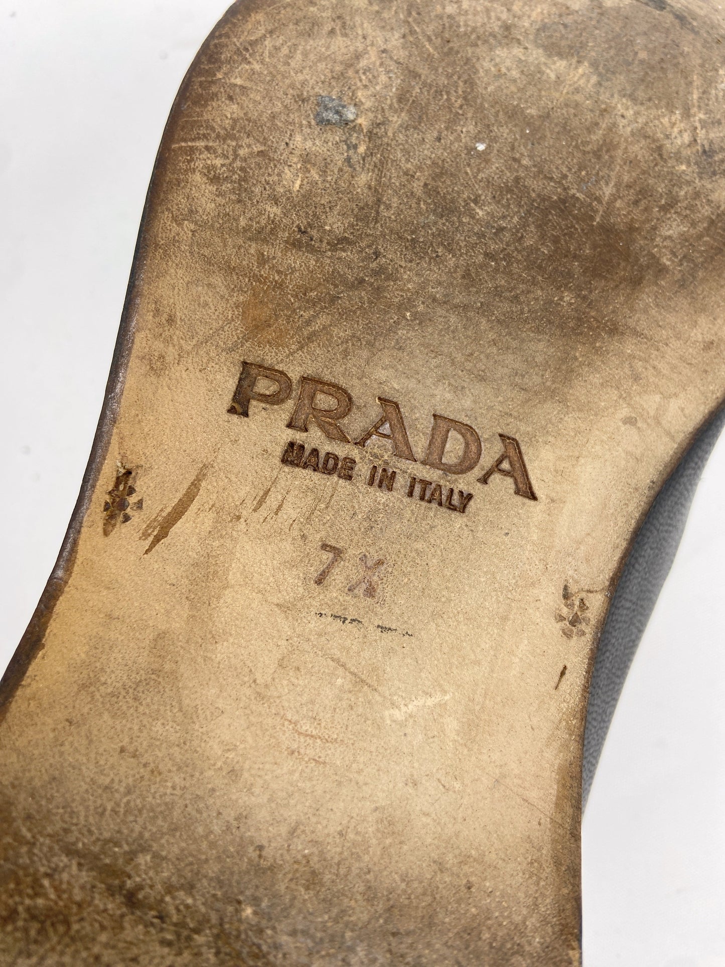 Prada Vintage Leather Loafers 41.5