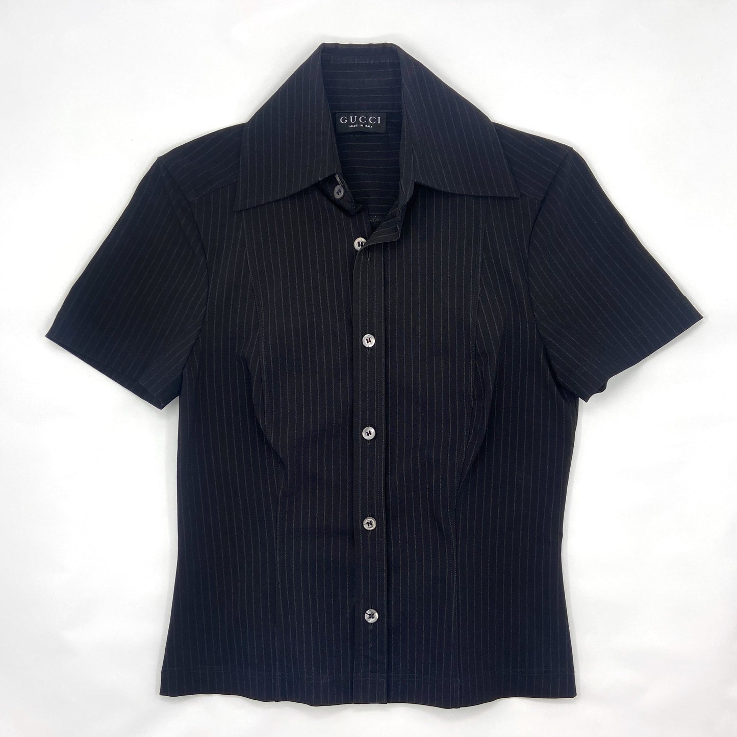 Gucci Spring 1997 Tom Ford Swim Short Sleeved Shirt 38