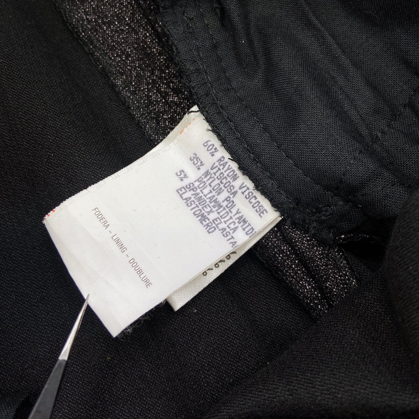 Gucci Spring 1997 Tom Ford Iconic Campaign Metallic Dark Brown Glitter Lurex Pants 44