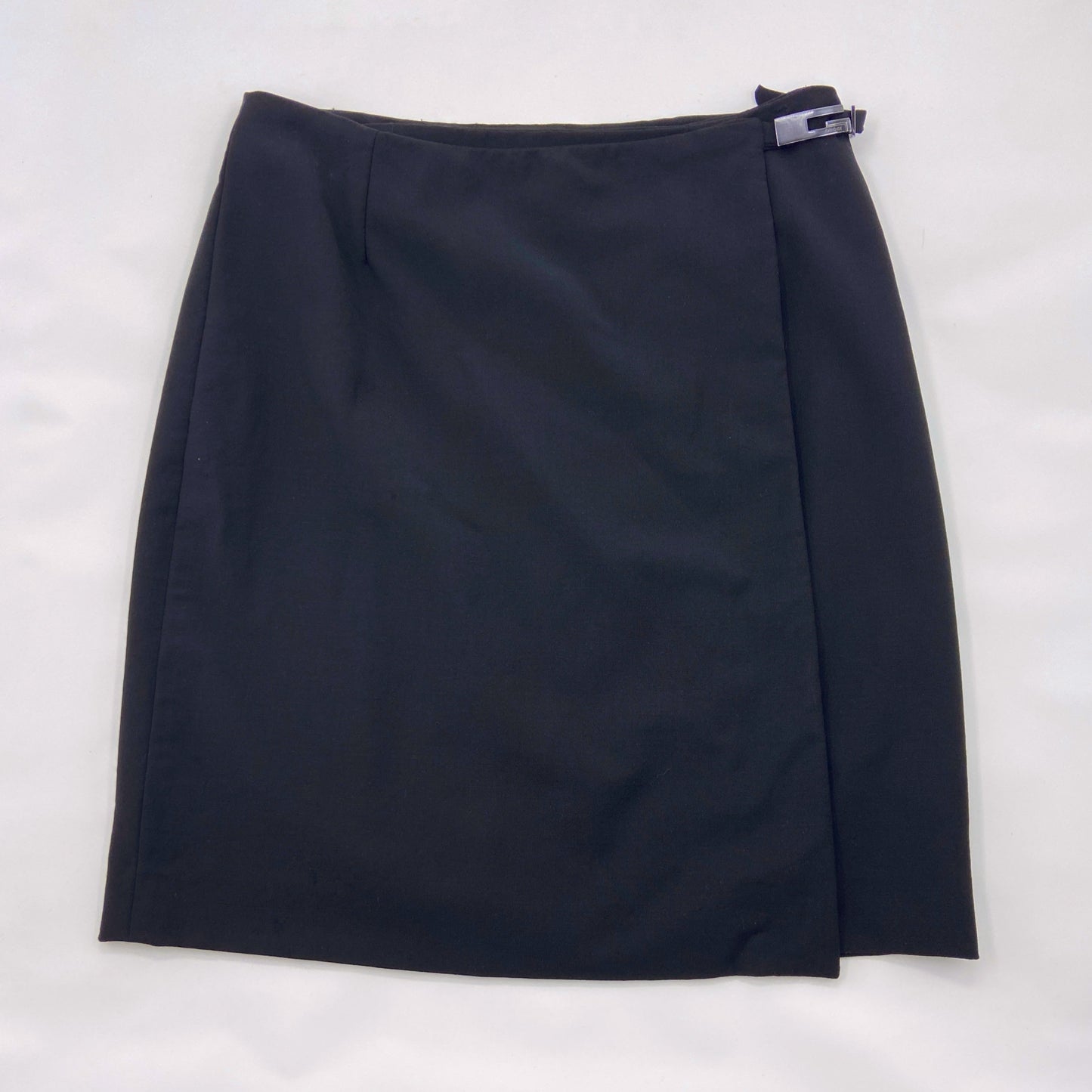 Gucci Spring 1998 Tom Ford G Belt Navy Wrap Skirt 38