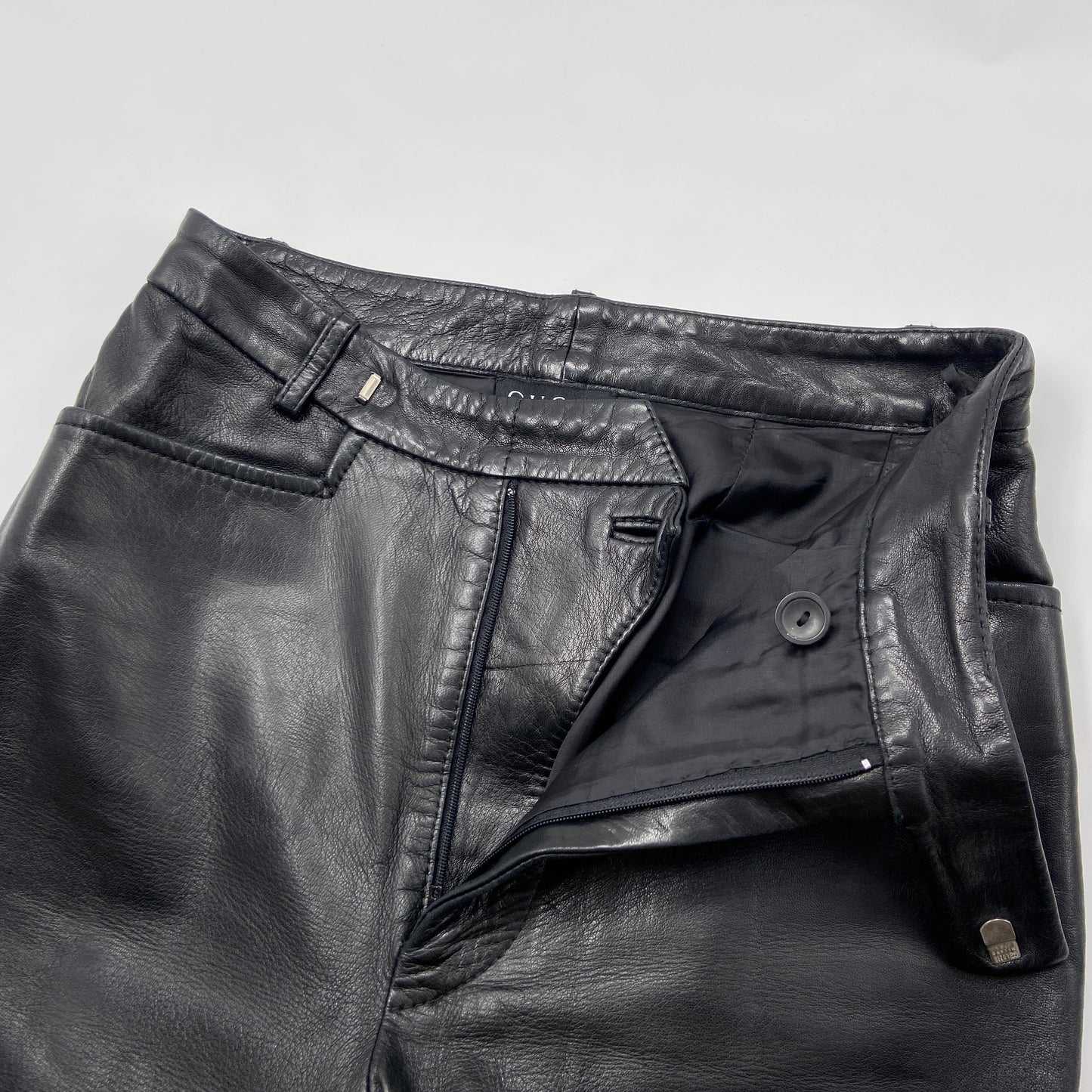 Gucci Fall 1996 Tom Ford Iconic Campaign Runway Leather Pants