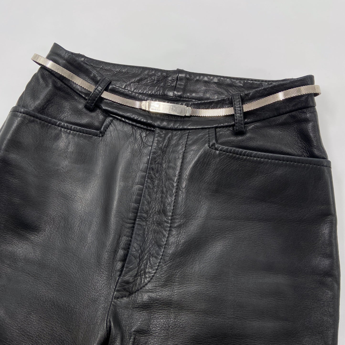 Gucci Fall 1996 Tom Ford Iconic Campaign Runway Leather Pants
