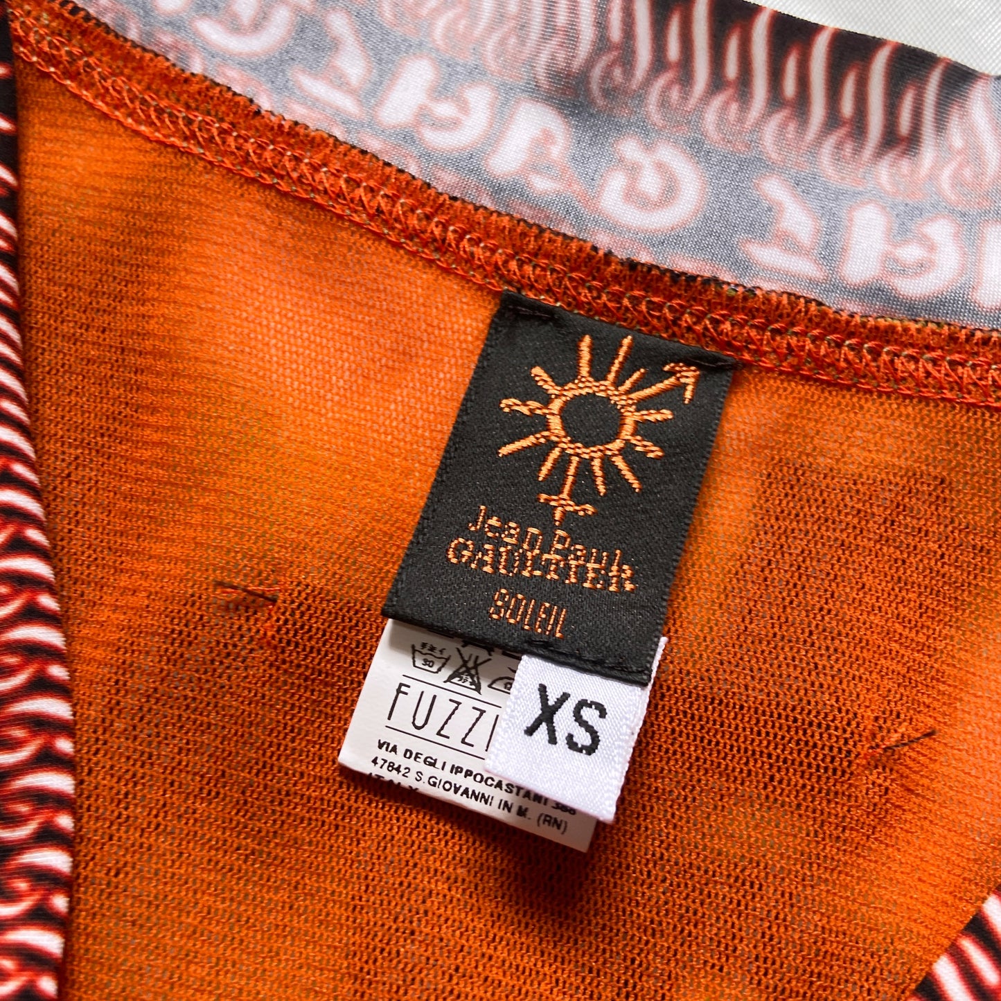 Jean Paul Gaultier 2003 soleli butterfly maxi dress