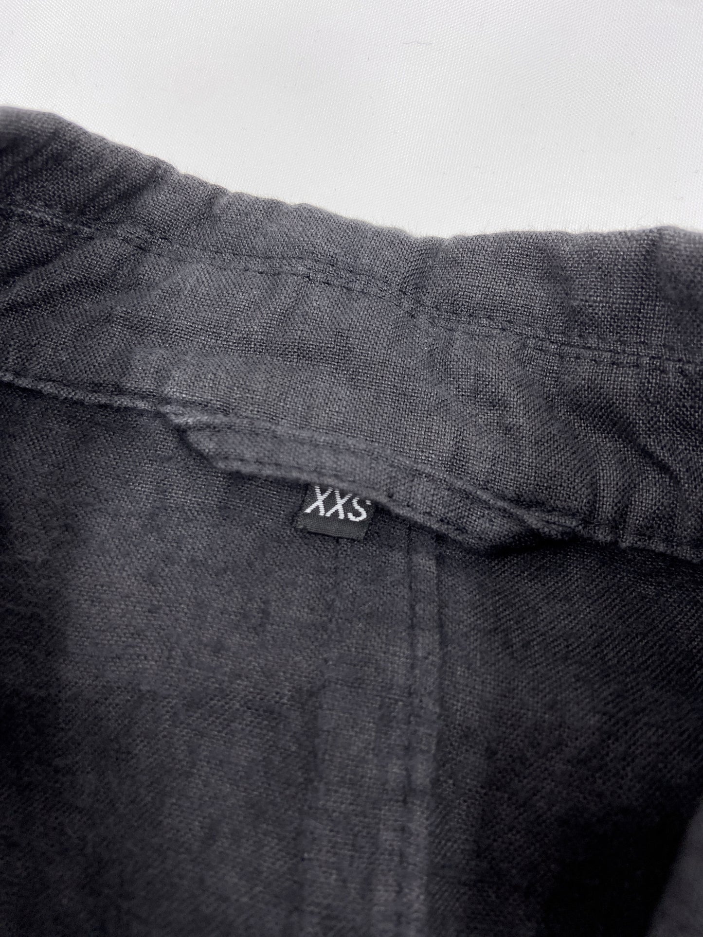 Ann Demeulemeester Spring 2006 Grey Hemp Trench Coat Jacket XXS