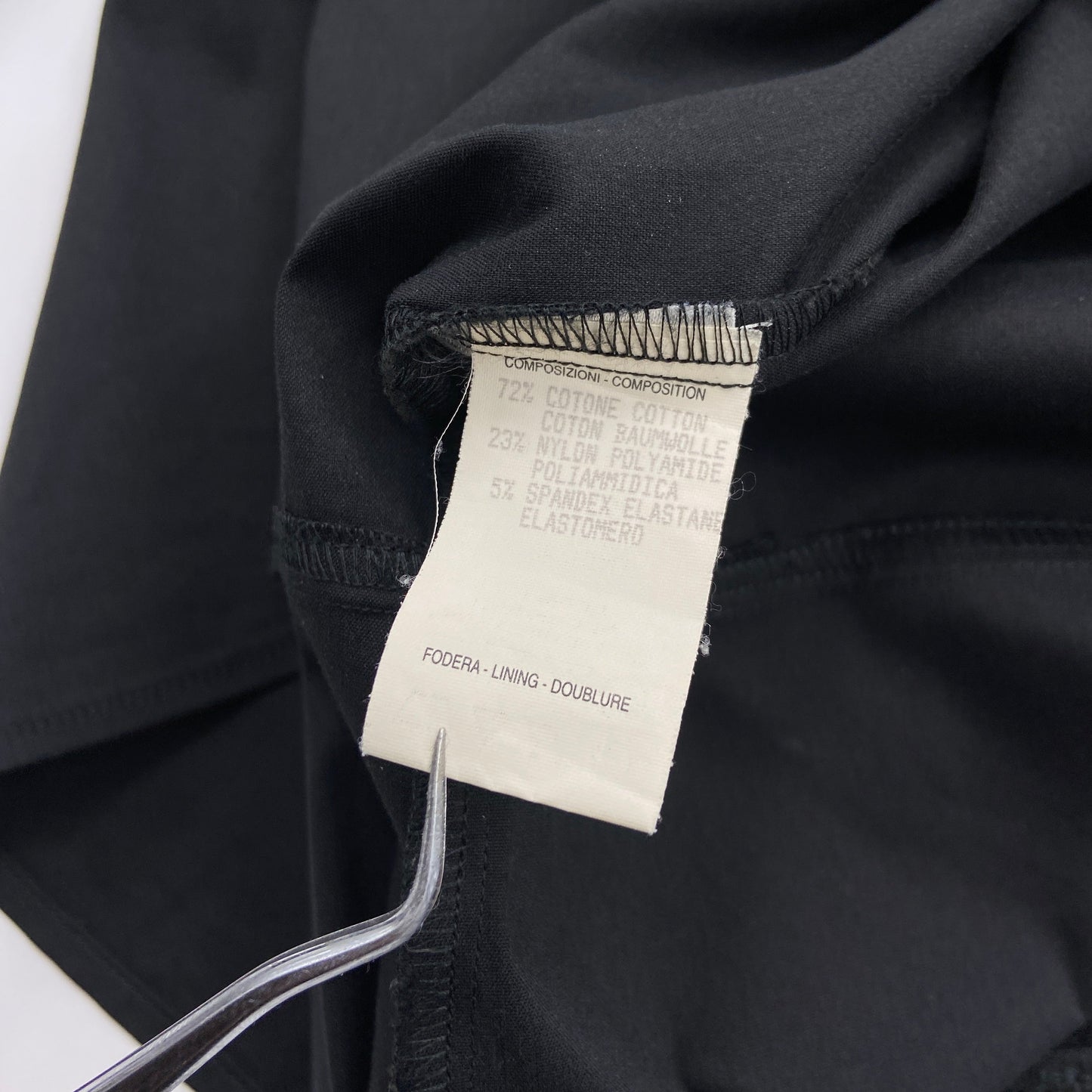 Gucci Spring 1997 Tom Ford Black Cotton Shirt 40