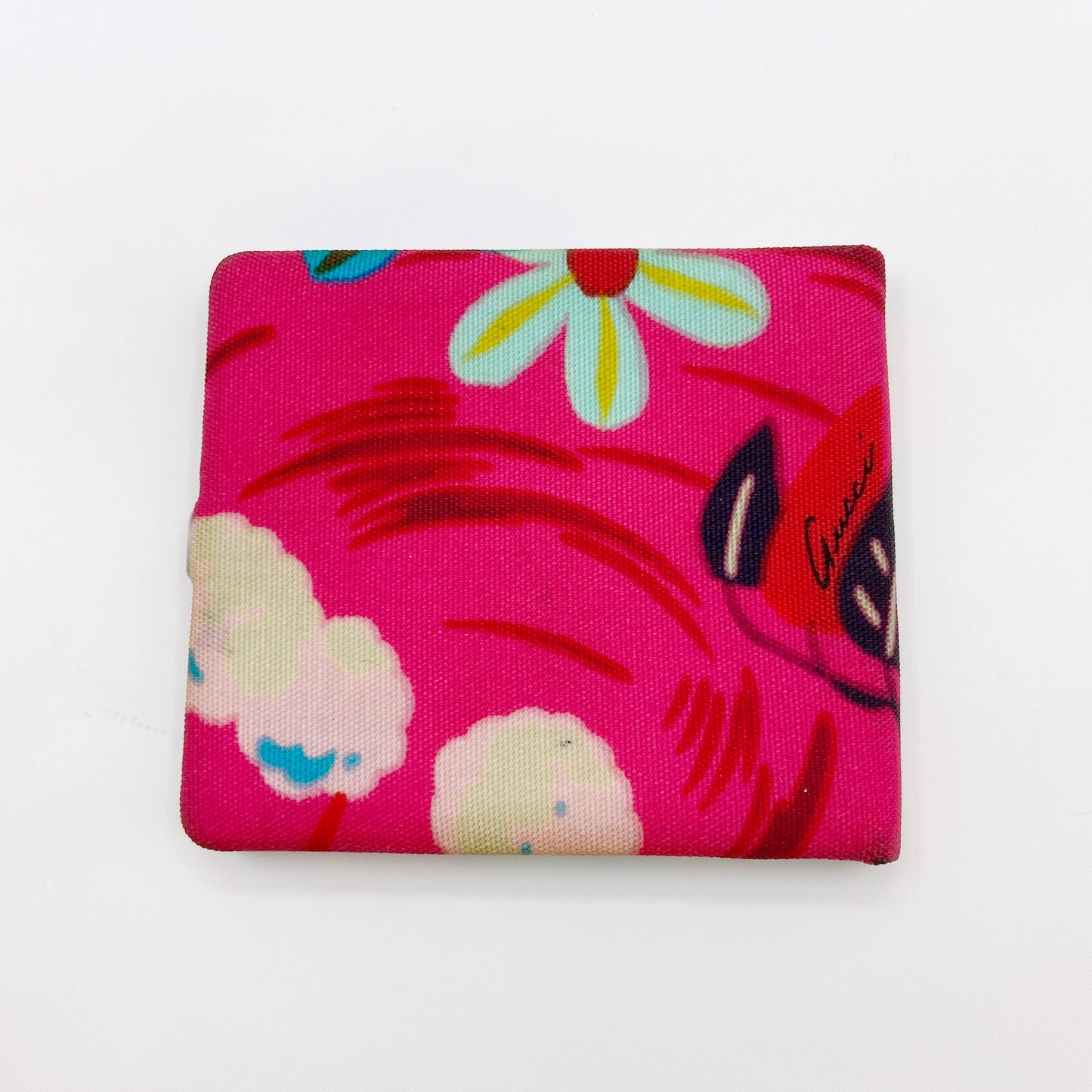 Gucci Spring 1999 Tom Ford Iconic Pink Floral Print Cigarette Case