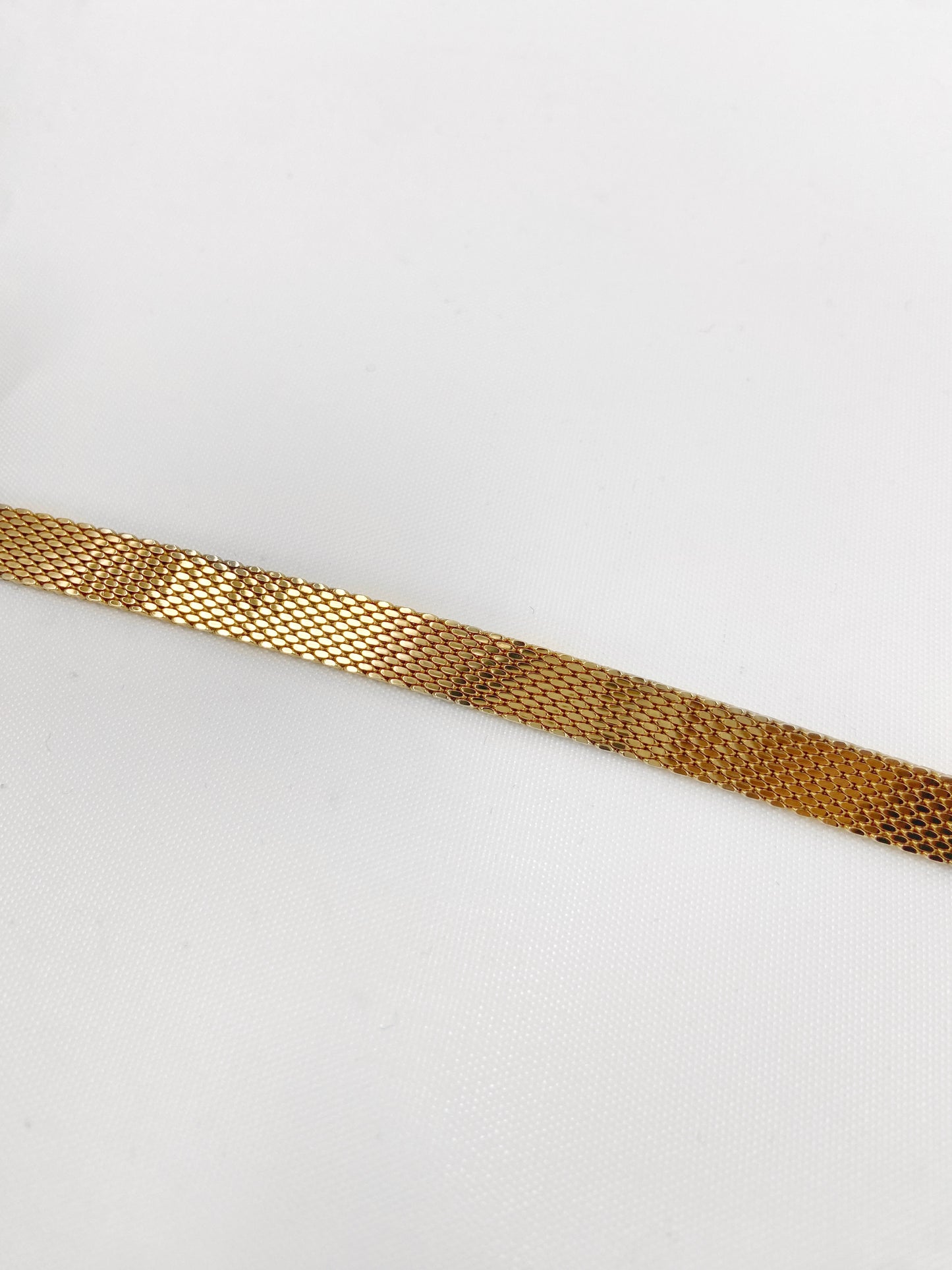 Gucci Fall 1996 Tom Ford Gold Mesh Skinny Snake Chain Belt 30