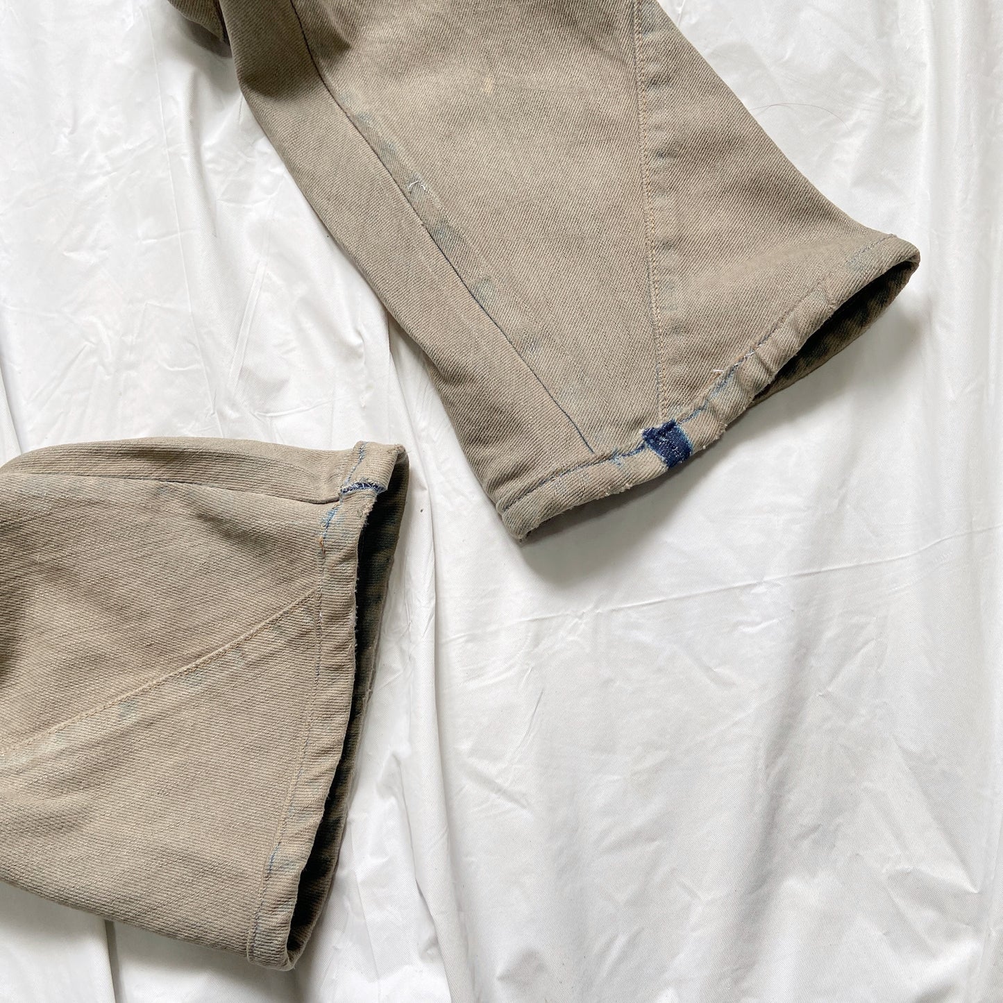 Rick Owens 2006 DRKSHDW Early Archive Spiral Cut Denim Jeans