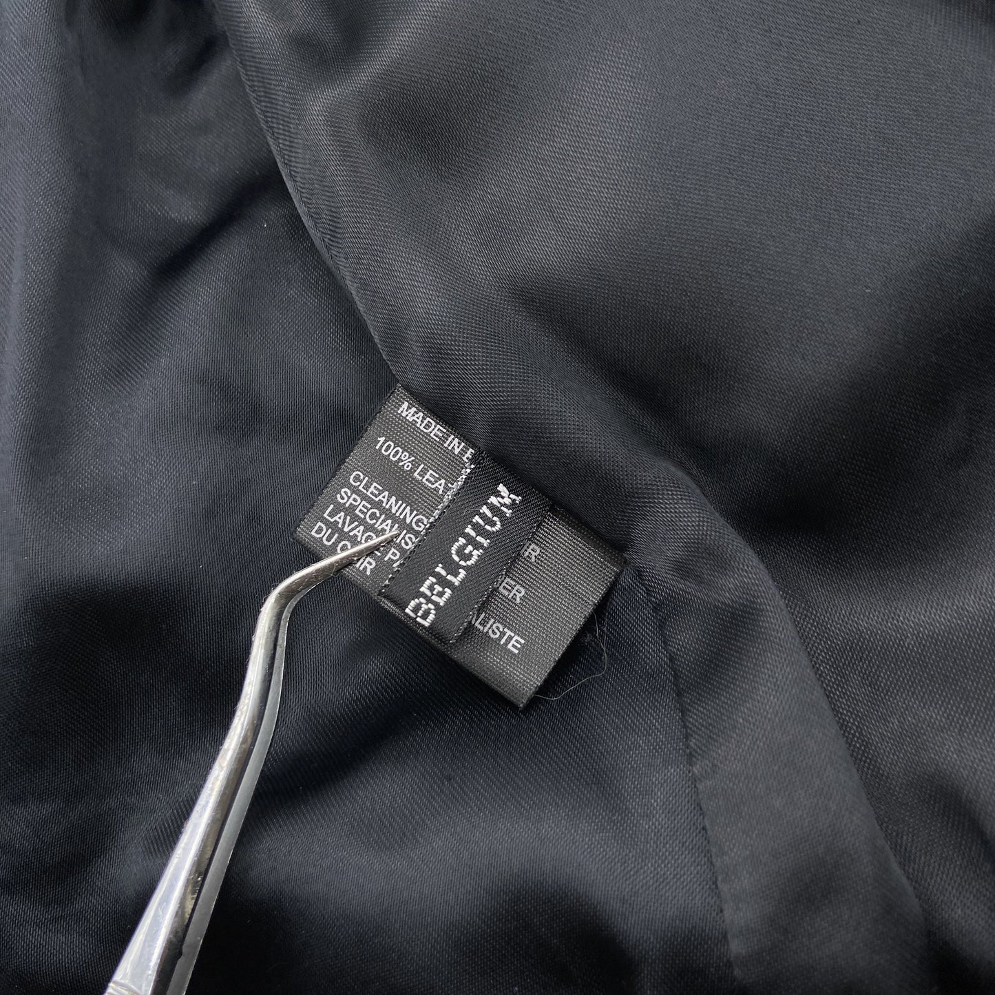 BWNT Ann Demeulemeester Fall 2004 Runway Leather Bondage Blazer Jacket