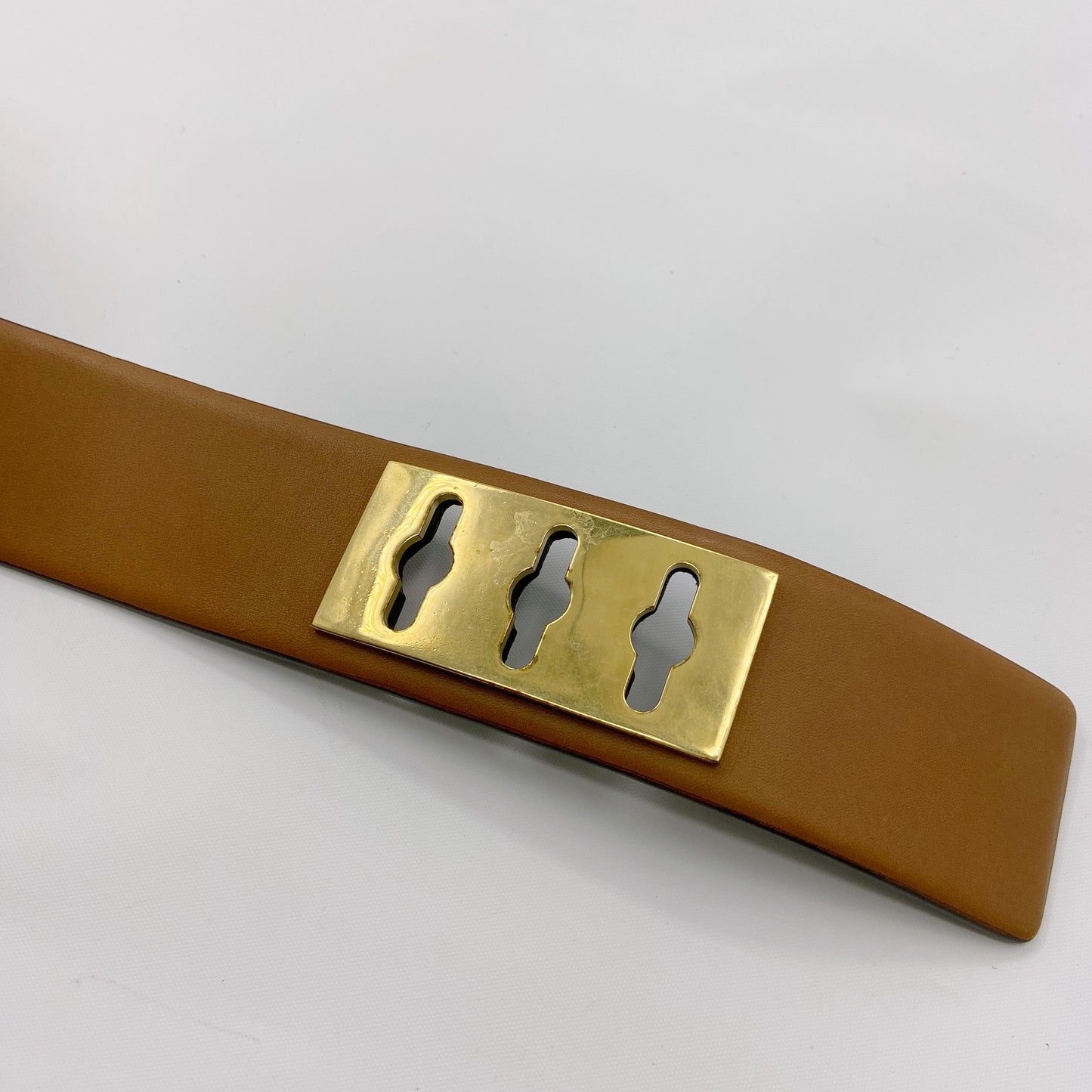 Céline 2012 Phoebe Philo Brown Chain Link Belt M