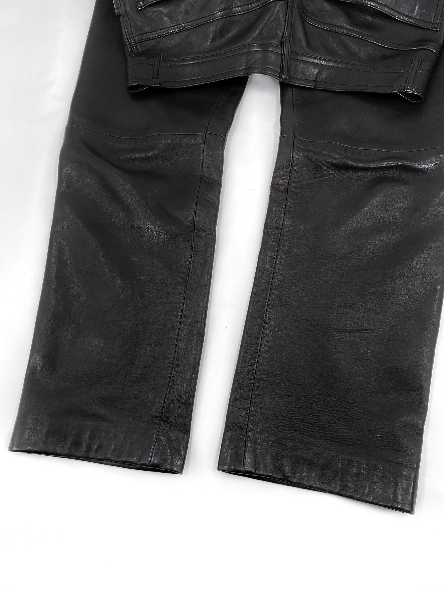 Gucci Tom Ford Men’s Lambskin Leather Jeans Pants 48