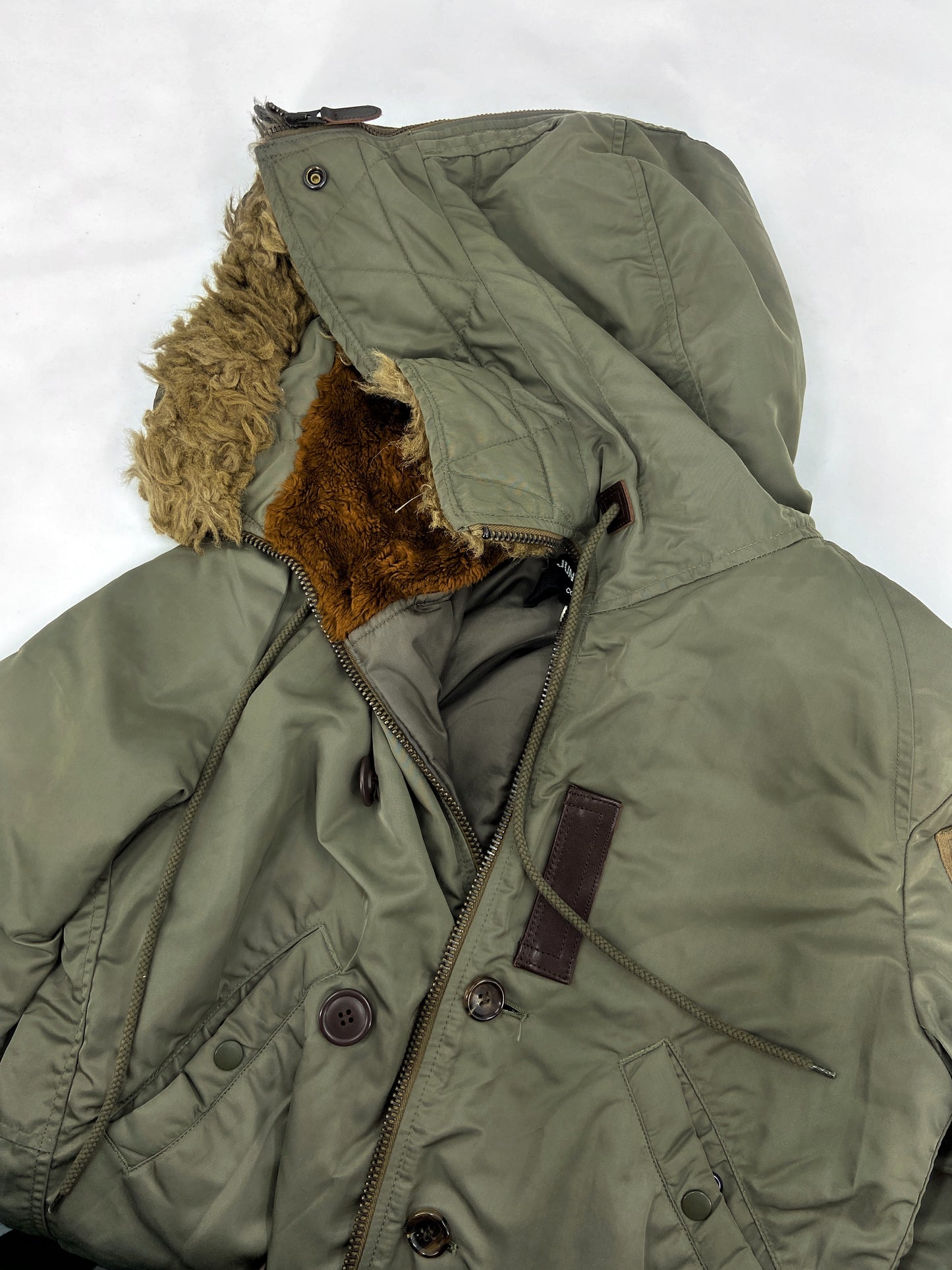 Junya Watanabe Fall 2006 Grail N-3B Oversized Military Parka Coat S