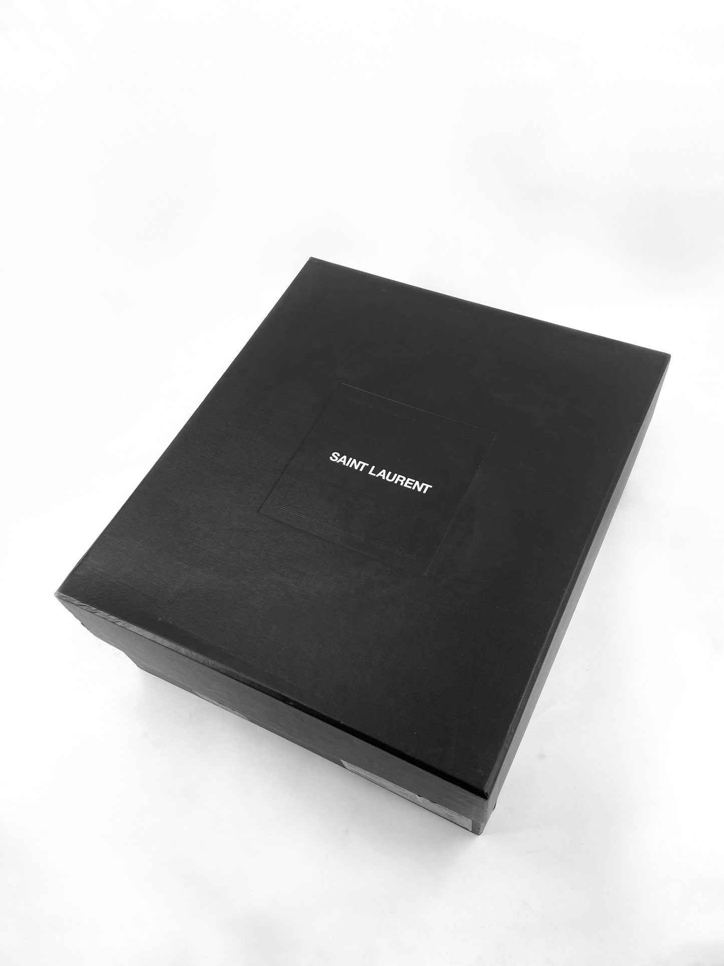 Saint Laurent Hedi Slimane Black Fringed Western Boot 37