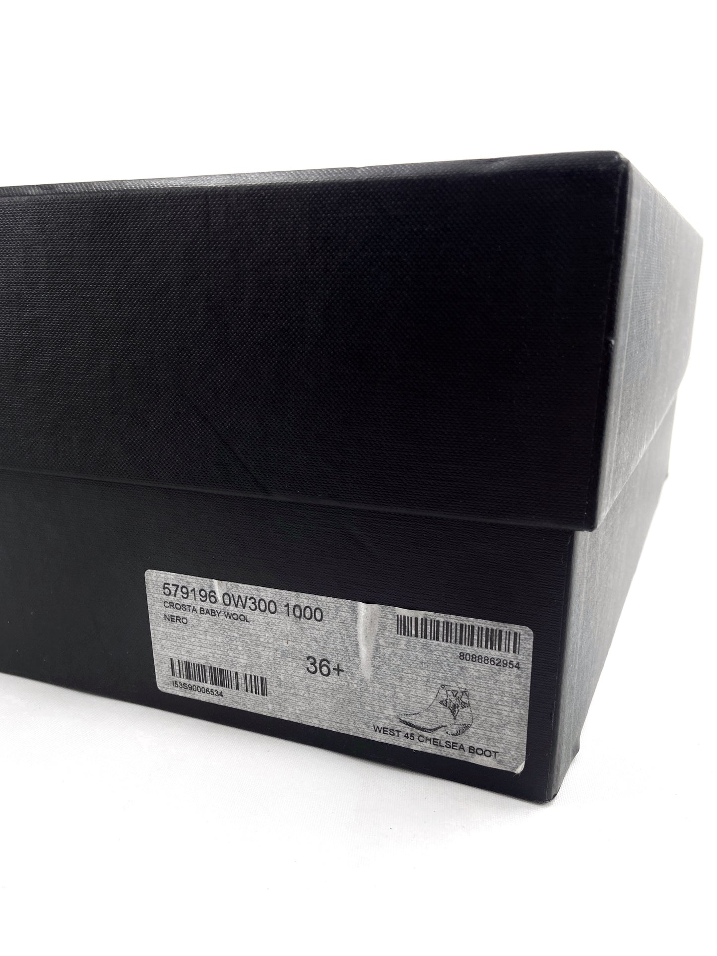 Saint Laurent Hedi Slimane Black Fringed Western Boot 37