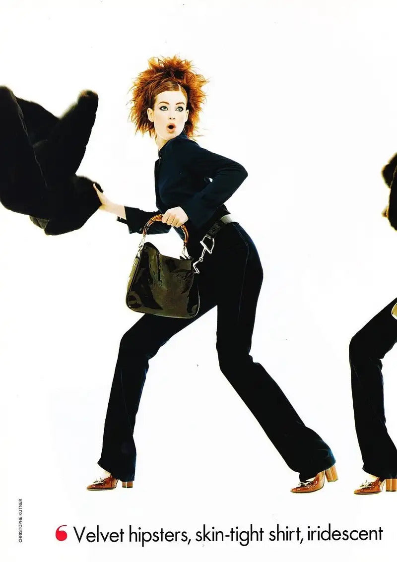 Gucci Fall 1995 Tom Ford Red Horsebit Patent Leather Belt 28