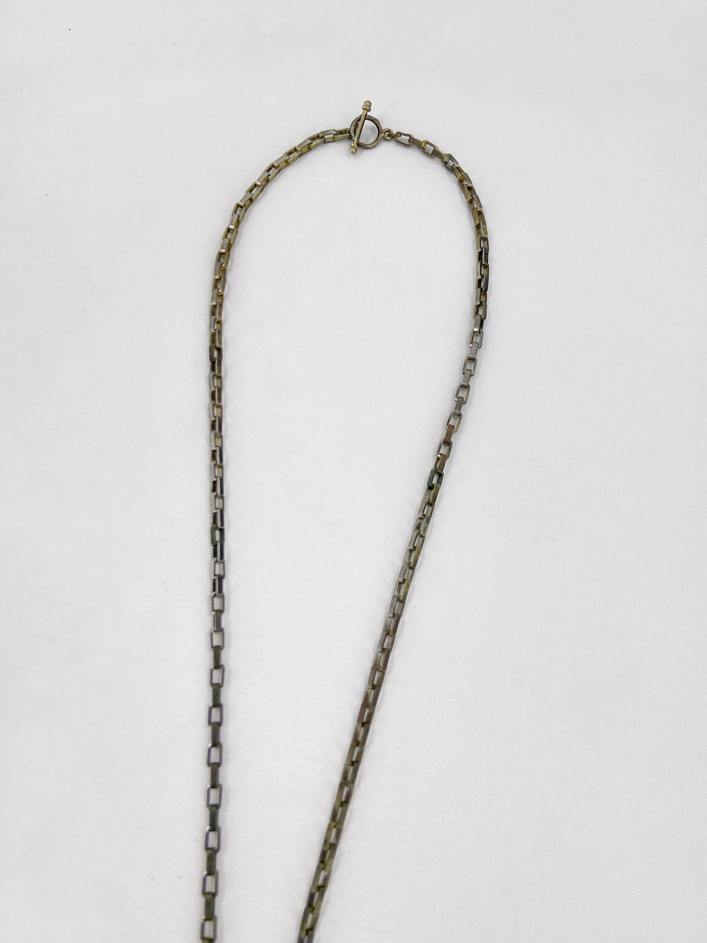 Jean Paul Gaultier 90S Sample Praying Deer Cross Long Necklace