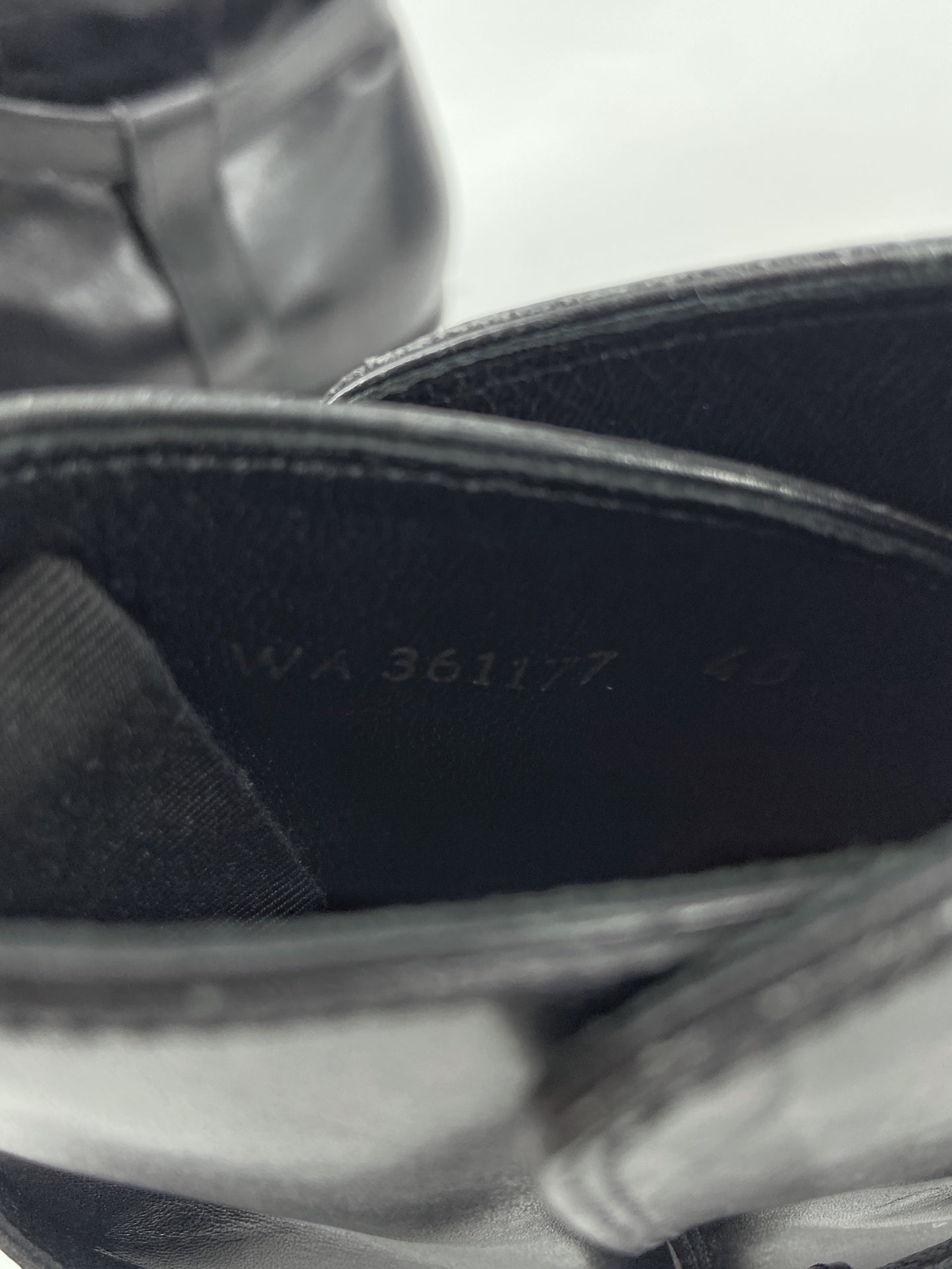 Saint Laurent Paris Hedi Slimane Belted Boots 40