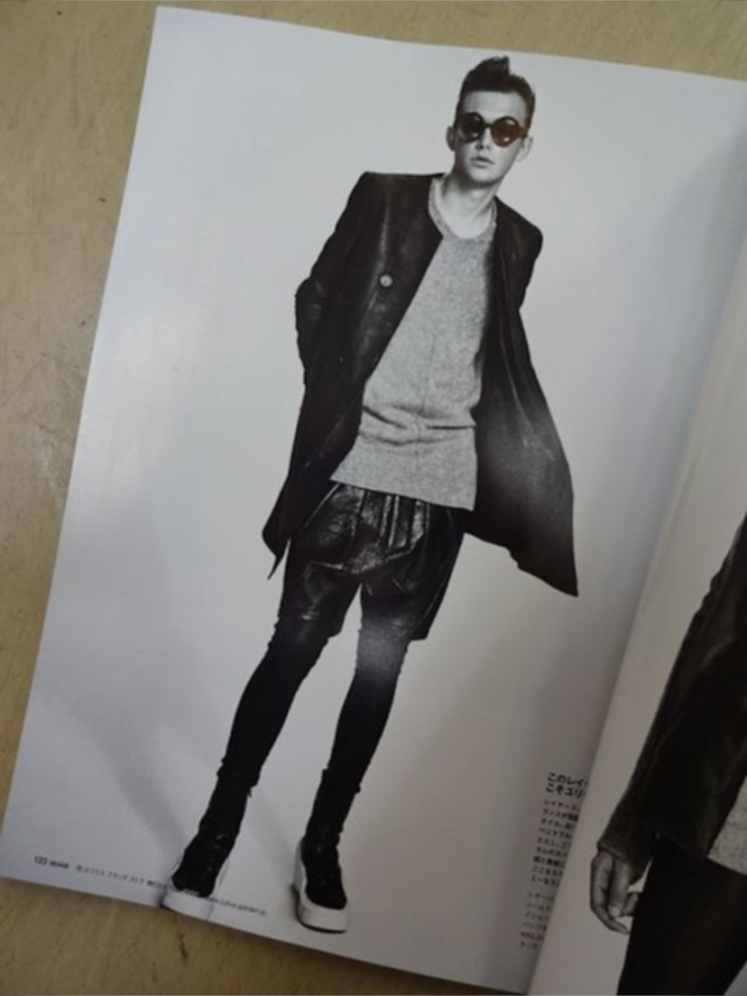 BXNT Julius 7 Fall 2015 Black Leather platform Sphere Polygon 517FWM5 Boots 2