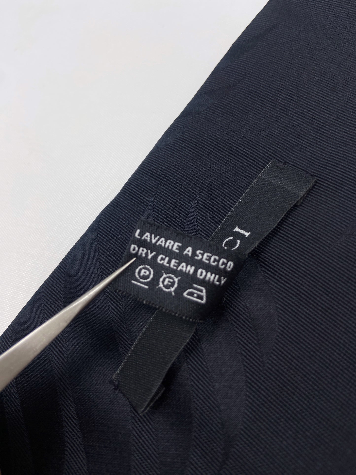 Gucci Fall 2002 Tom Ford Black Bamboo Silk Leather Braided Wrap Obi Belt