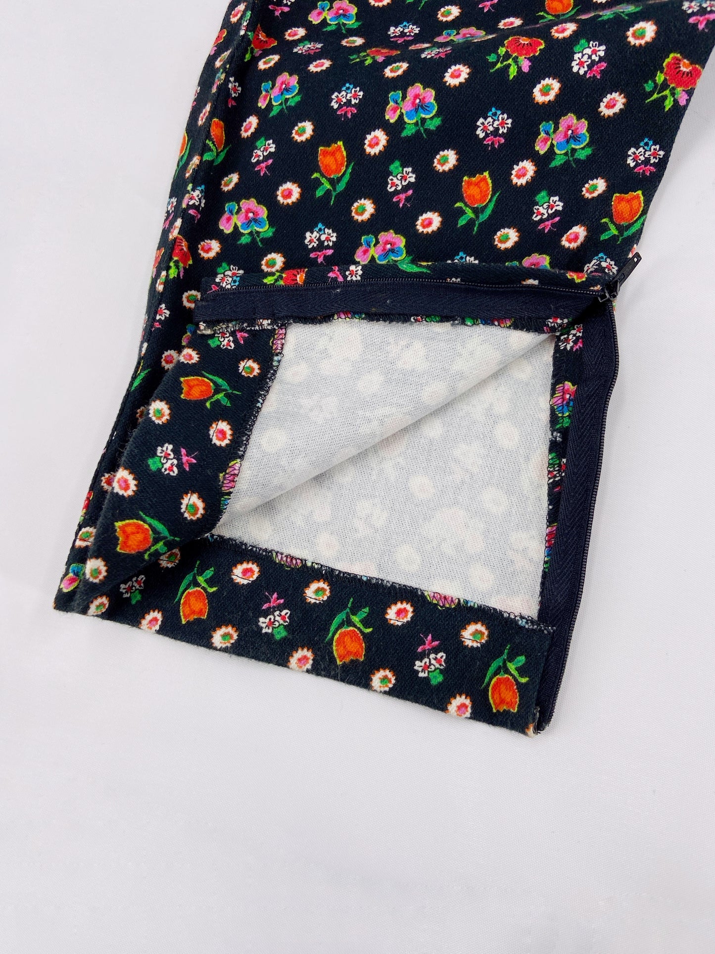 Gianni Versace Spring 1993 Iconic Floral Print Jeans 40