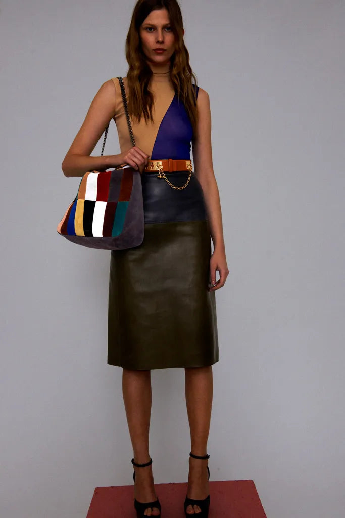 Céline 2012 Phoebe Philo Brown Chain Link Belt M