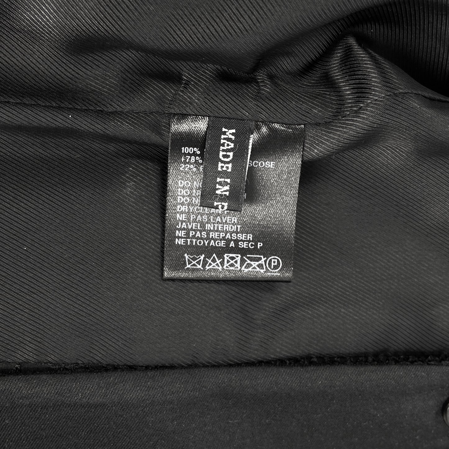 Ann Demeulemeester Spring 2012 Embroidered Beaded Silk Blazer Jacket