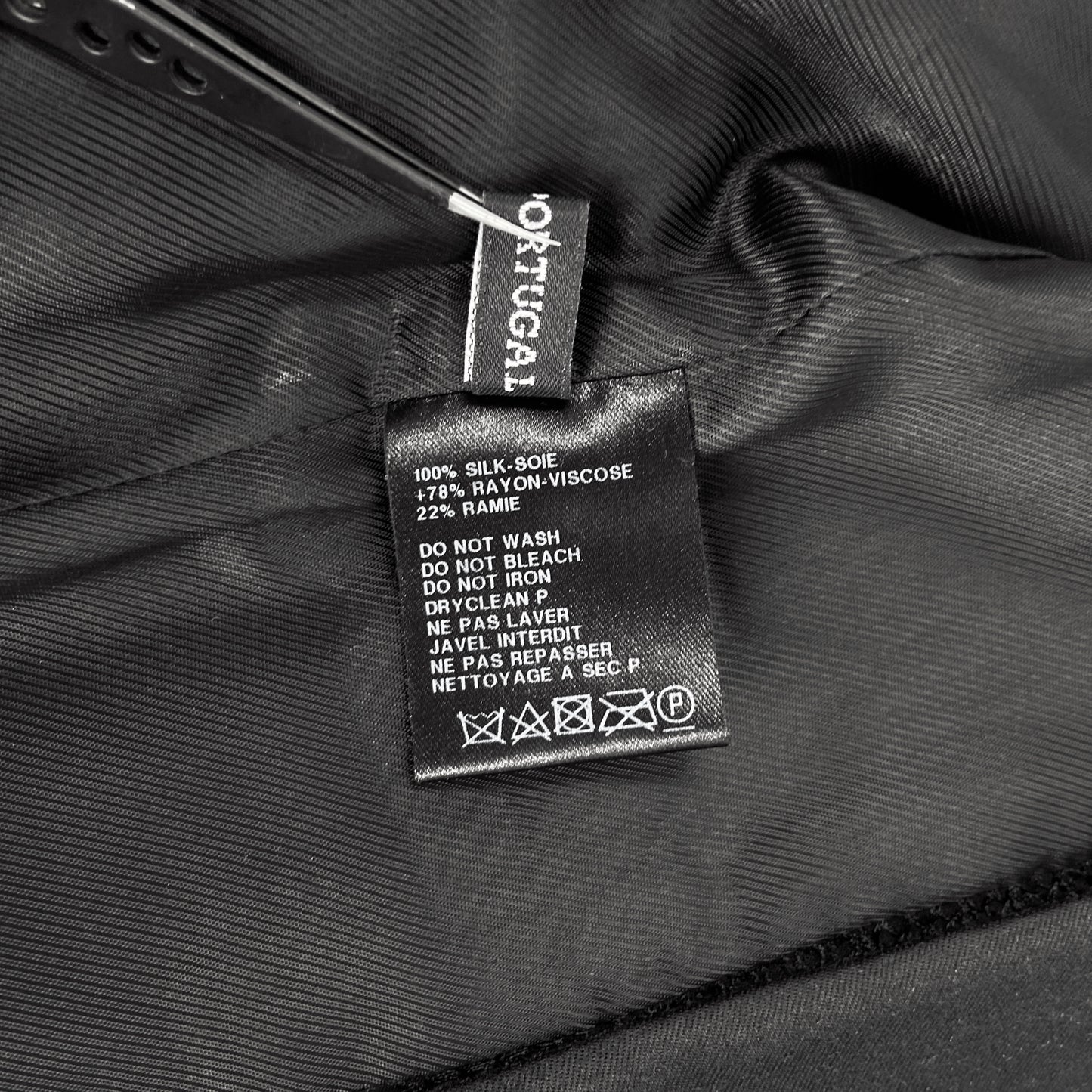 Ann Demeulemeester Spring 2012 Embroidered Beaded Silk Blazer Jacket