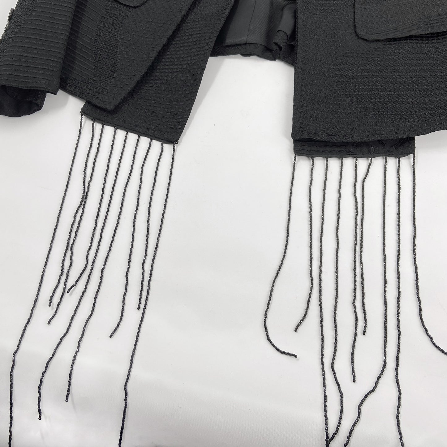 Ann Demeulemeester Spring 2012 Embroidered Beaded Silk Blazer Jacket