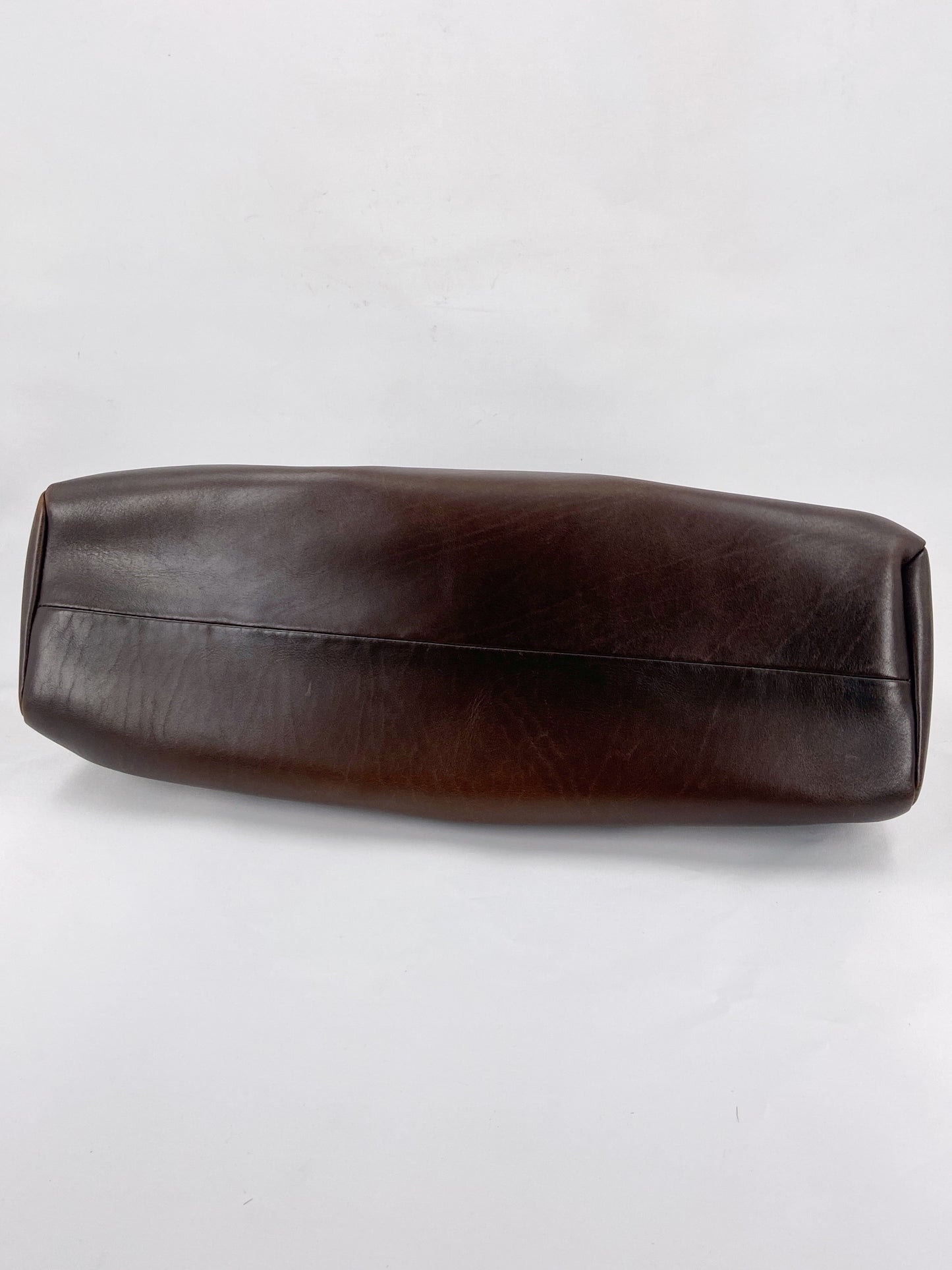 Gucci Fall 2002 Tom Ford Brown Buffalo Leather Doctors Bag