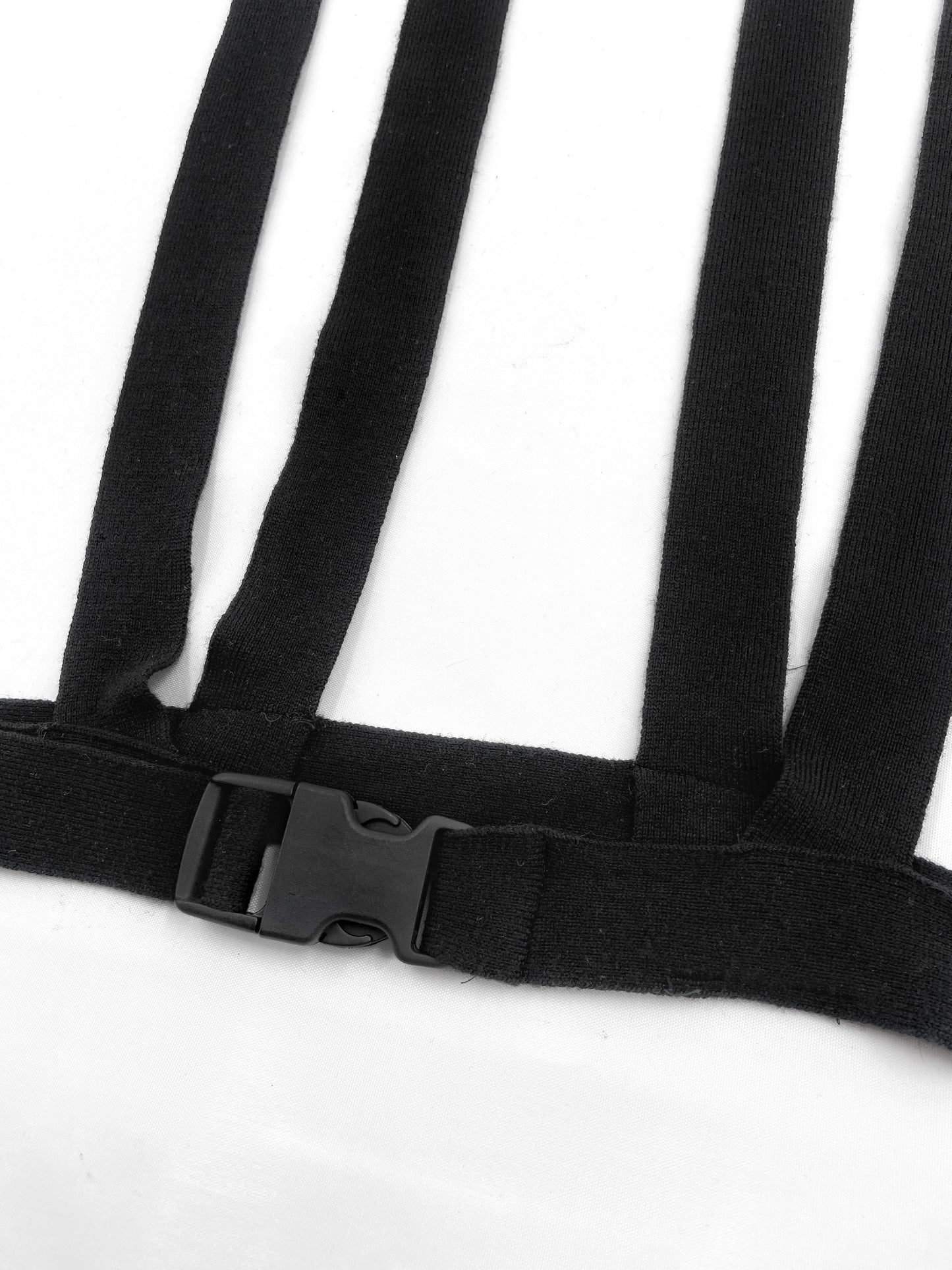Helmut Lang Fall 2003 Bondage Buckle Strap Merino Wool Harness OS